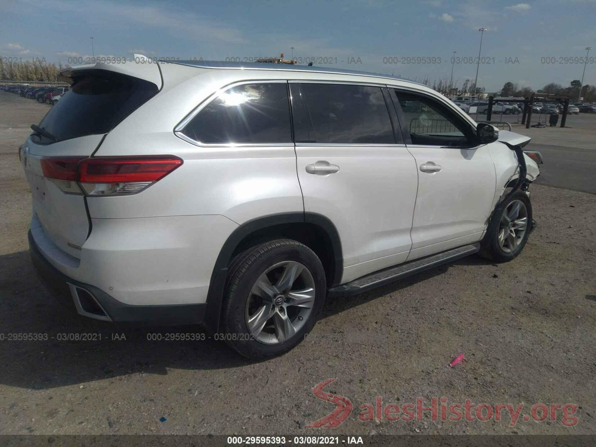 5TDYZRFH0JS254722 2018 TOYOTA HIGHLANDER