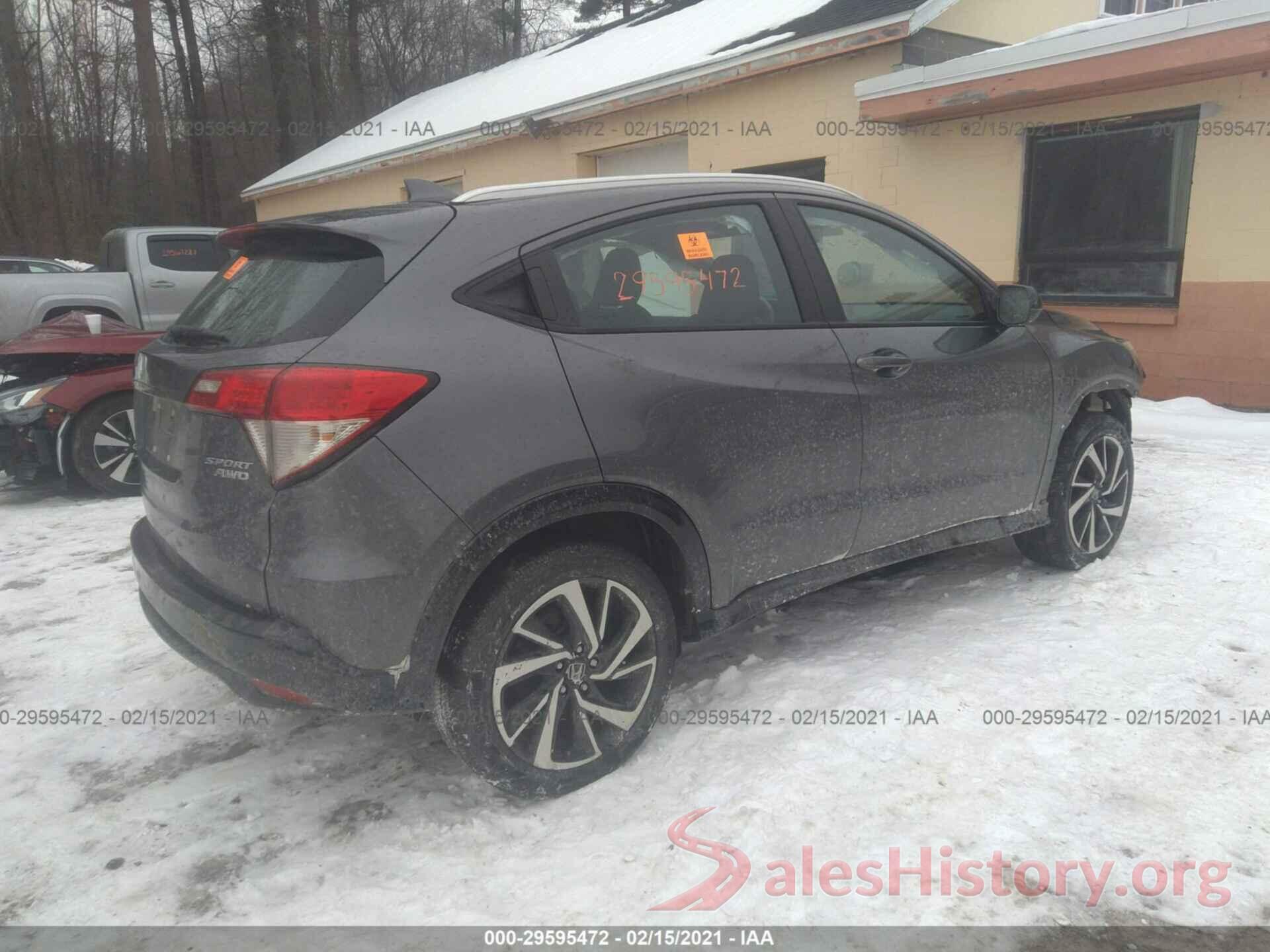 3CZRU6H16KG720780 2019 HONDA HR-V