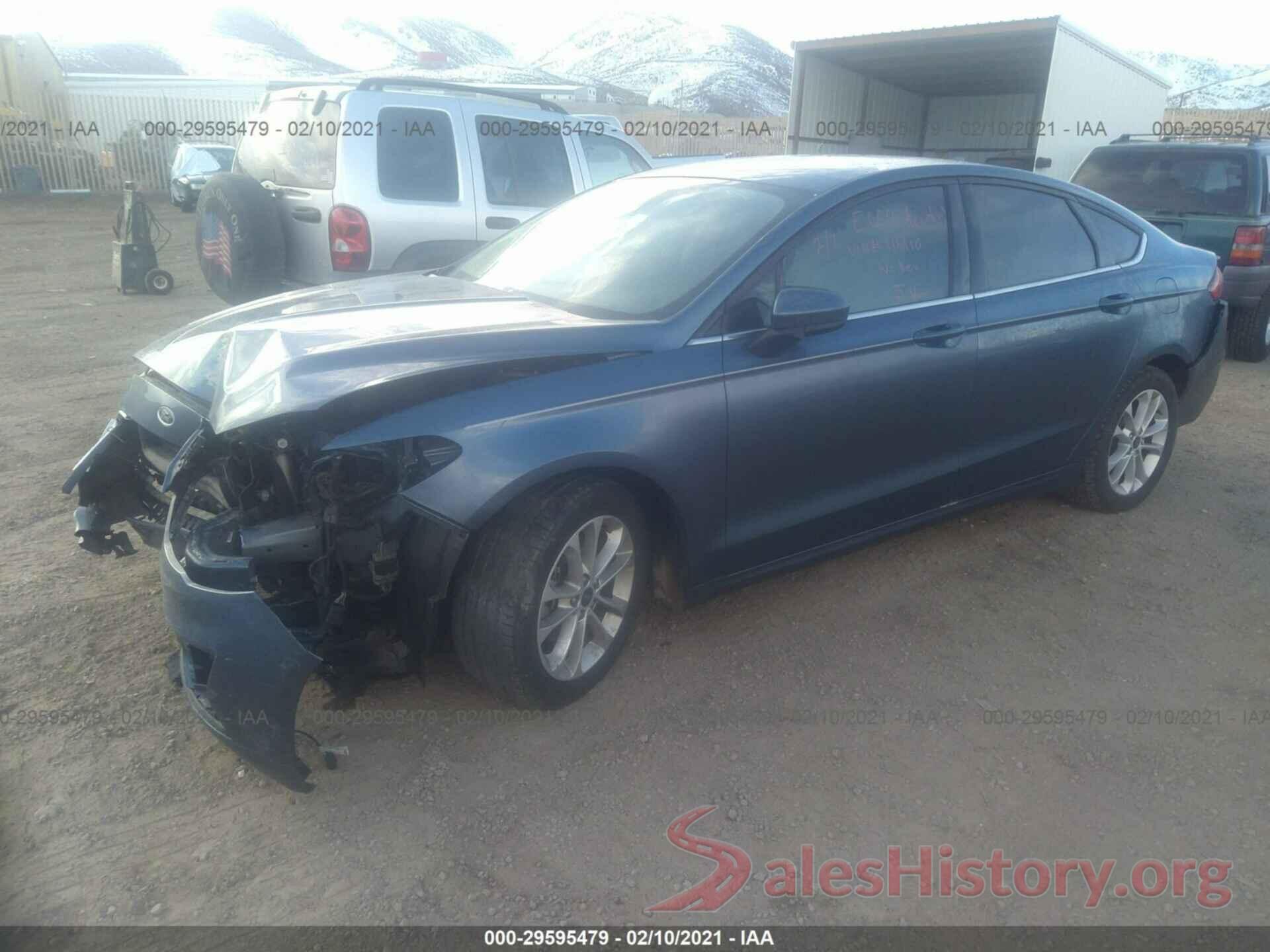 3FA6P0HD2KR115110 2019 FORD FUSION