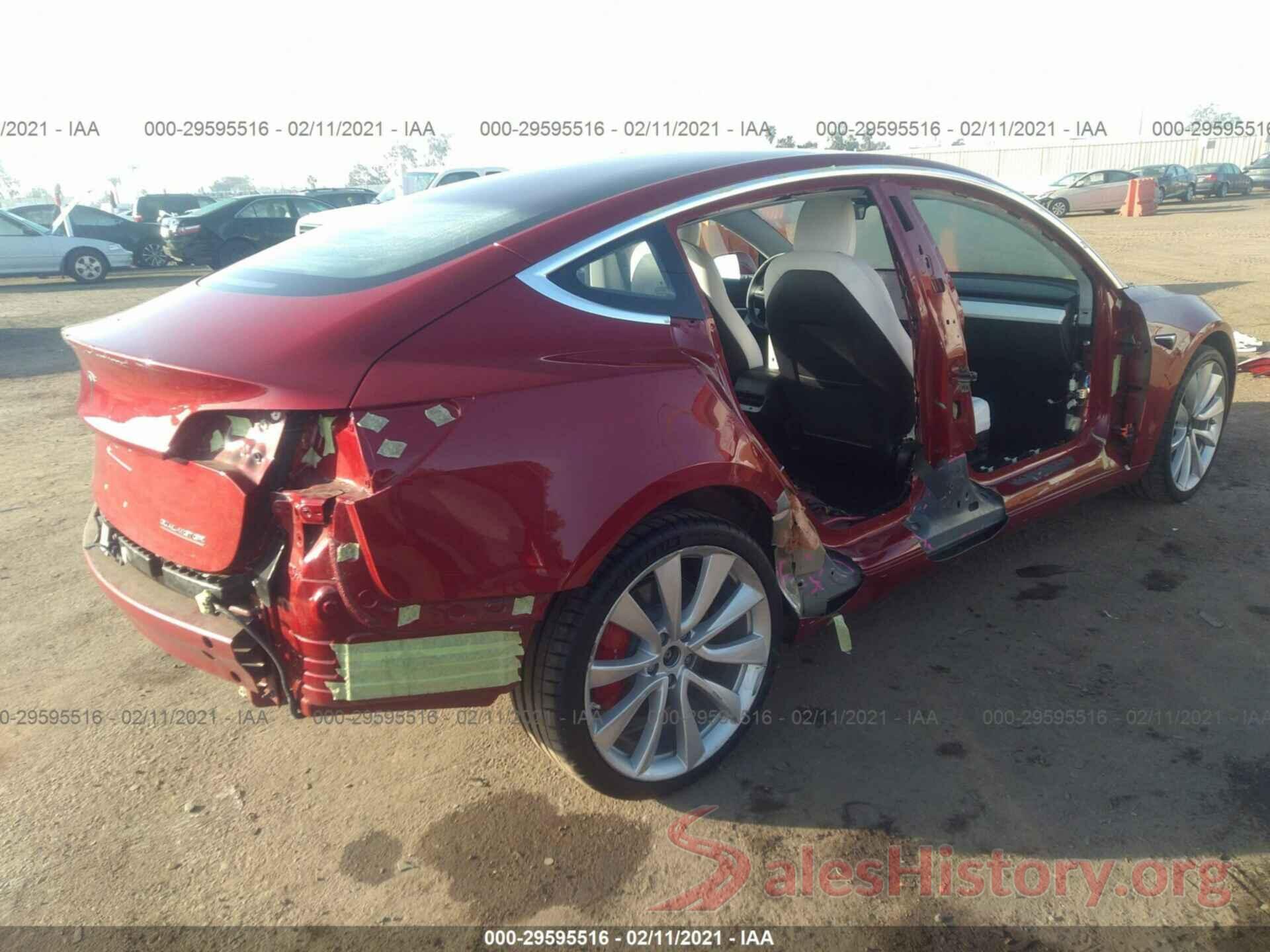 5YJ3E1EB5JF079862 2018 TESLA MODEL 3