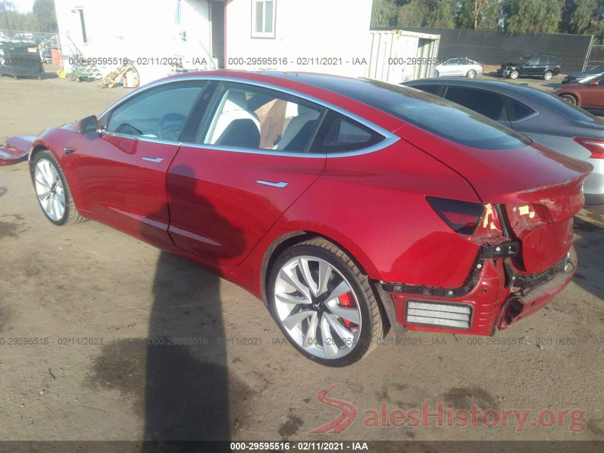 5YJ3E1EB5JF079862 2018 TESLA MODEL 3