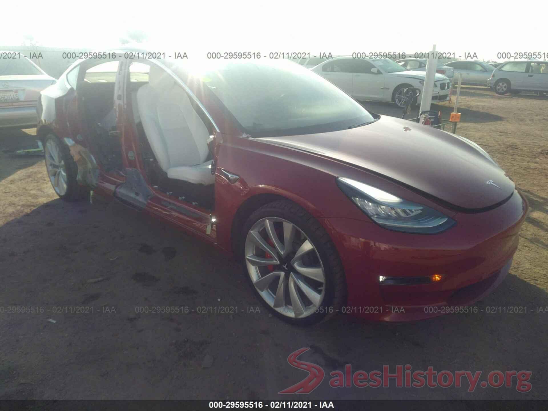 5YJ3E1EB5JF079862 2018 TESLA MODEL 3