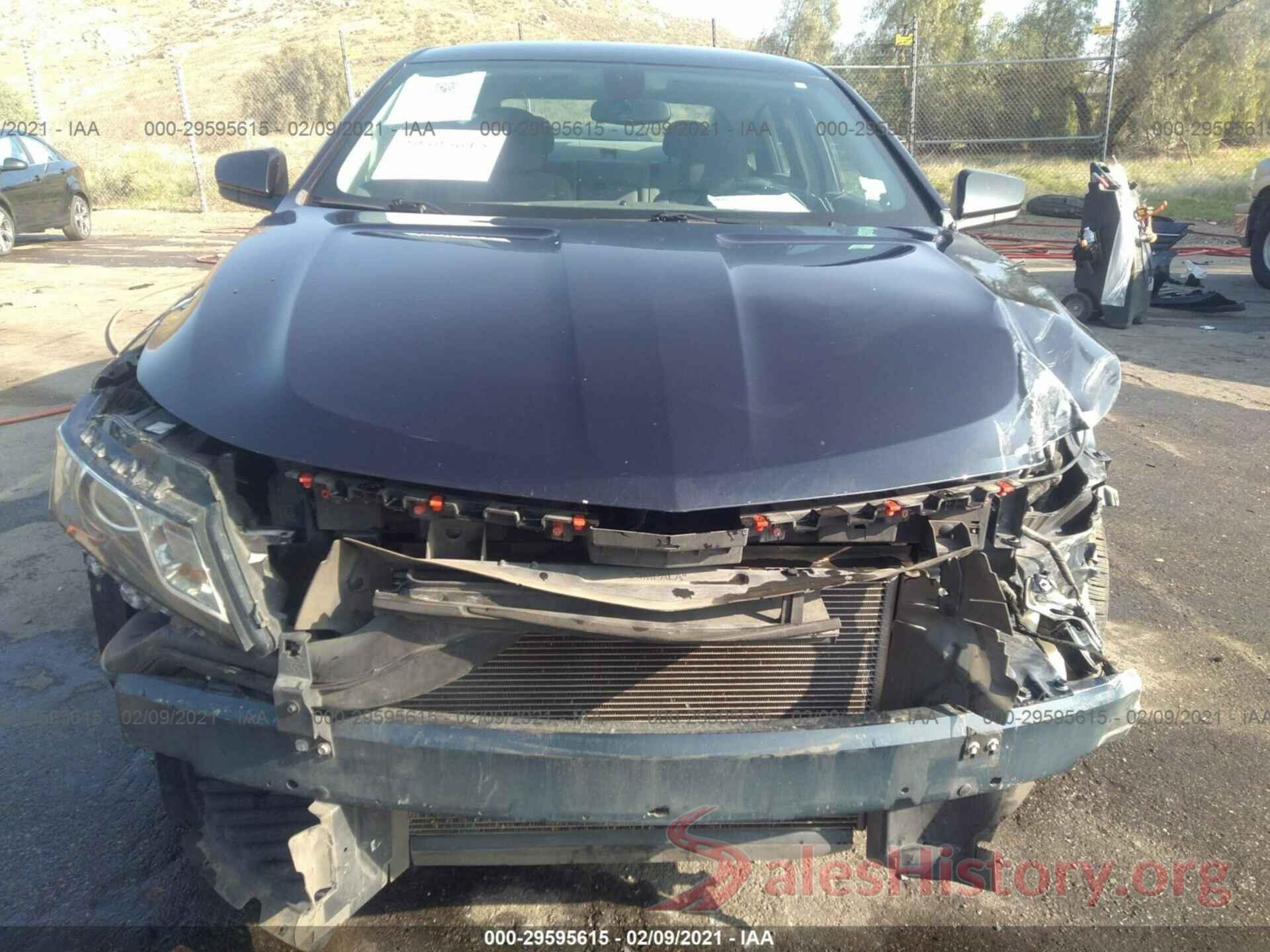 2G11X5SA1G9184201 2016 CHEVROLET IMPALA