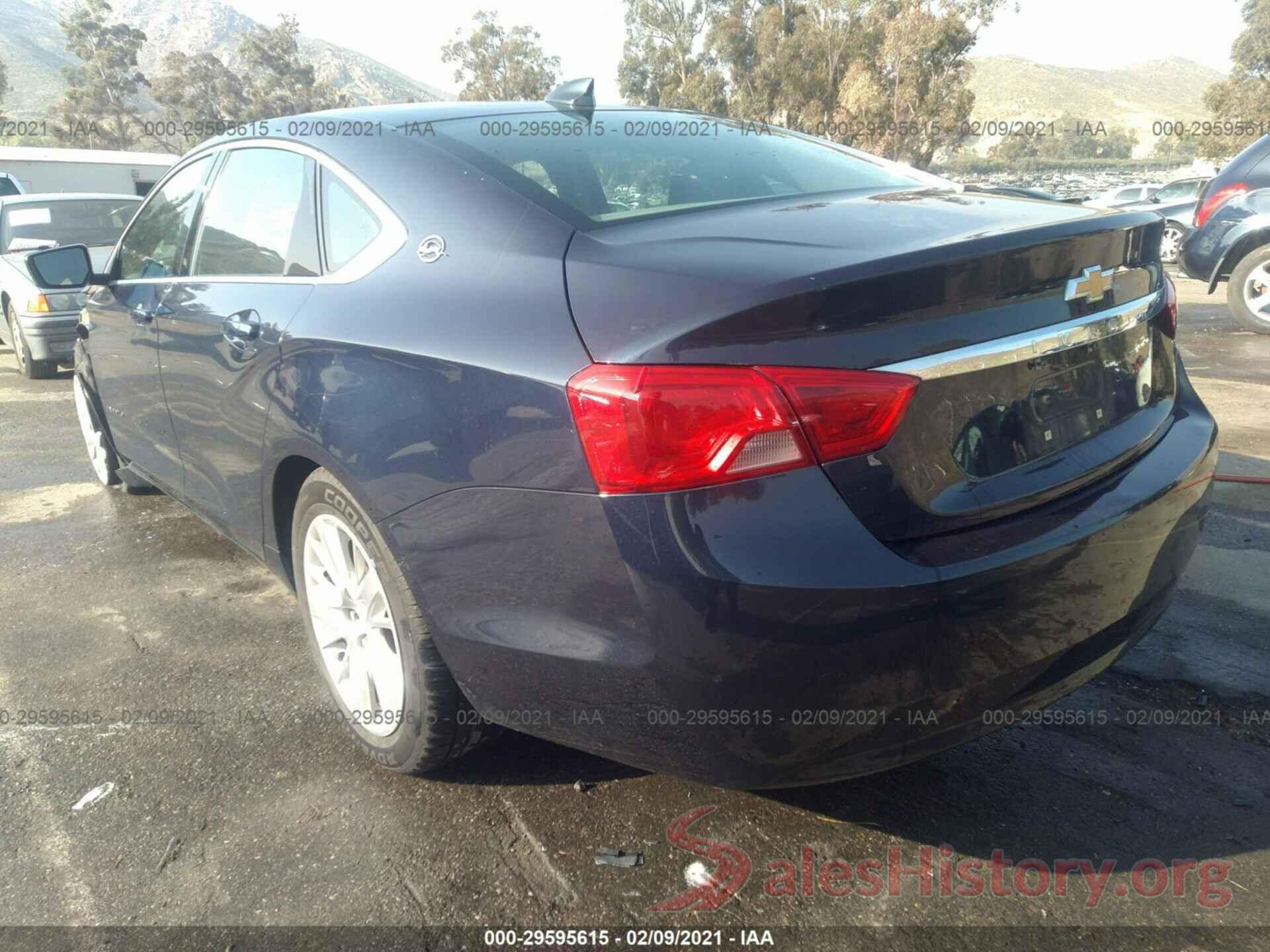 2G11X5SA1G9184201 2016 CHEVROLET IMPALA