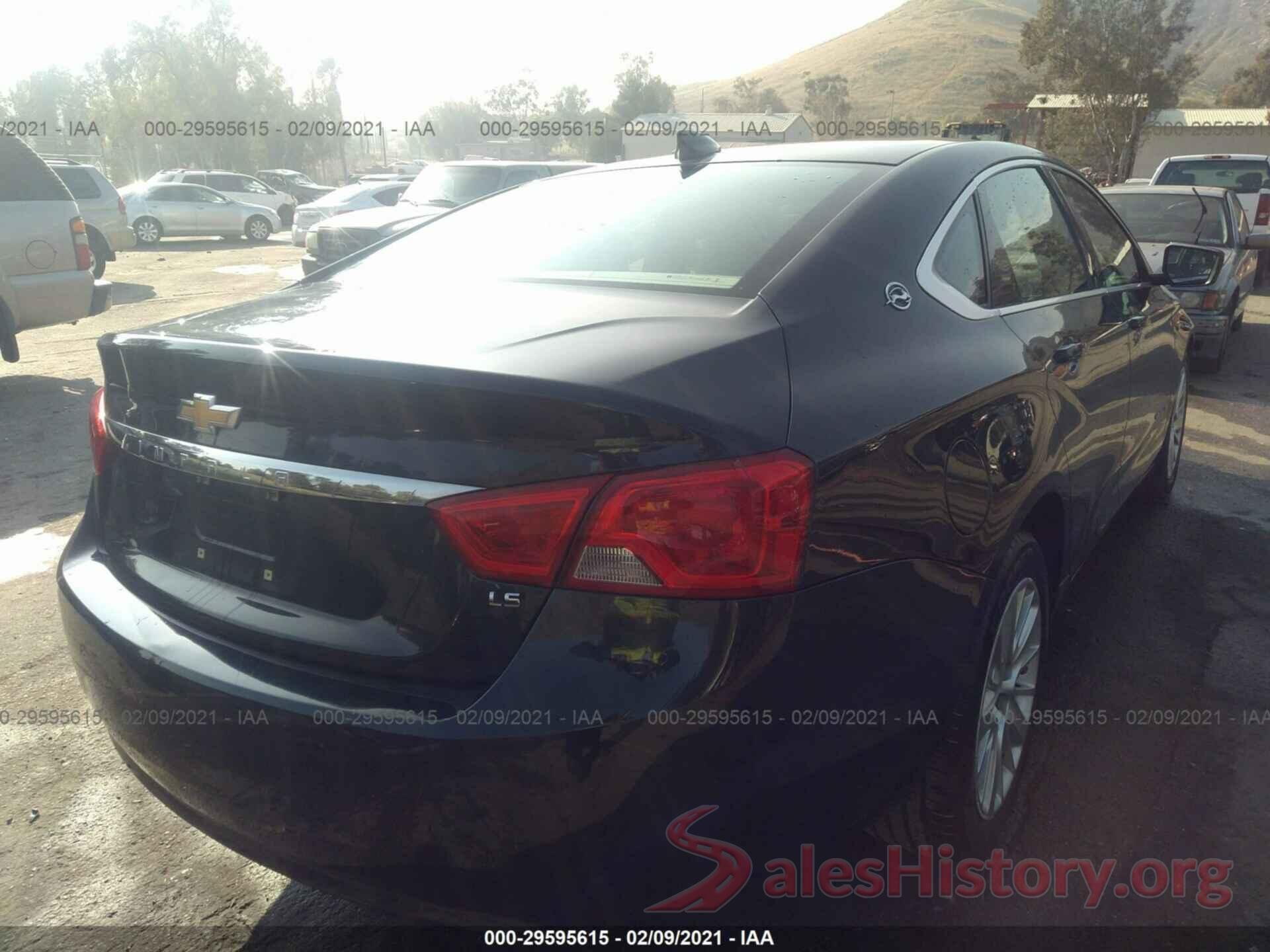 2G11X5SA1G9184201 2016 CHEVROLET IMPALA