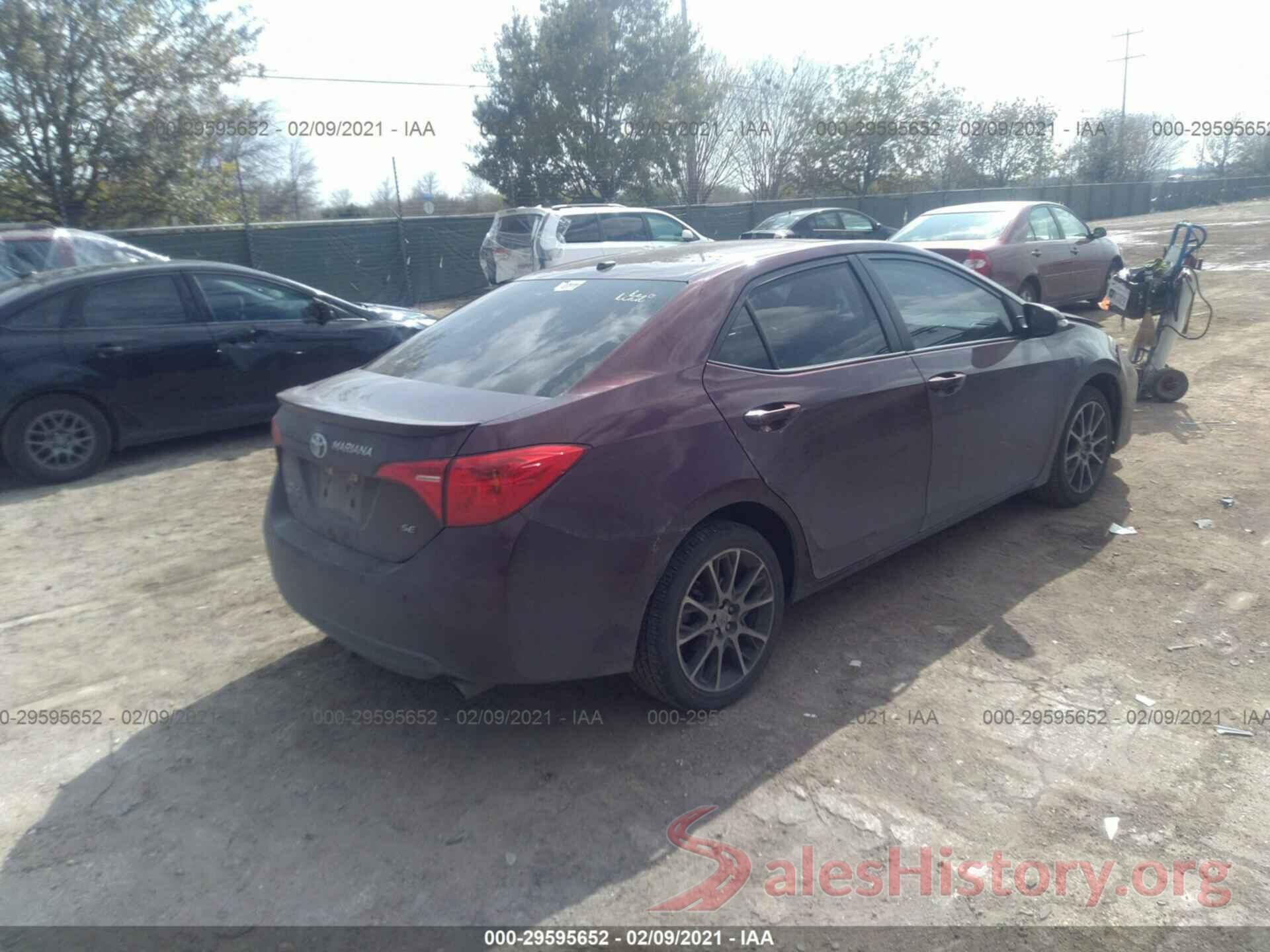 5YFBURHE6HP581667 2017 TOYOTA COROLLA