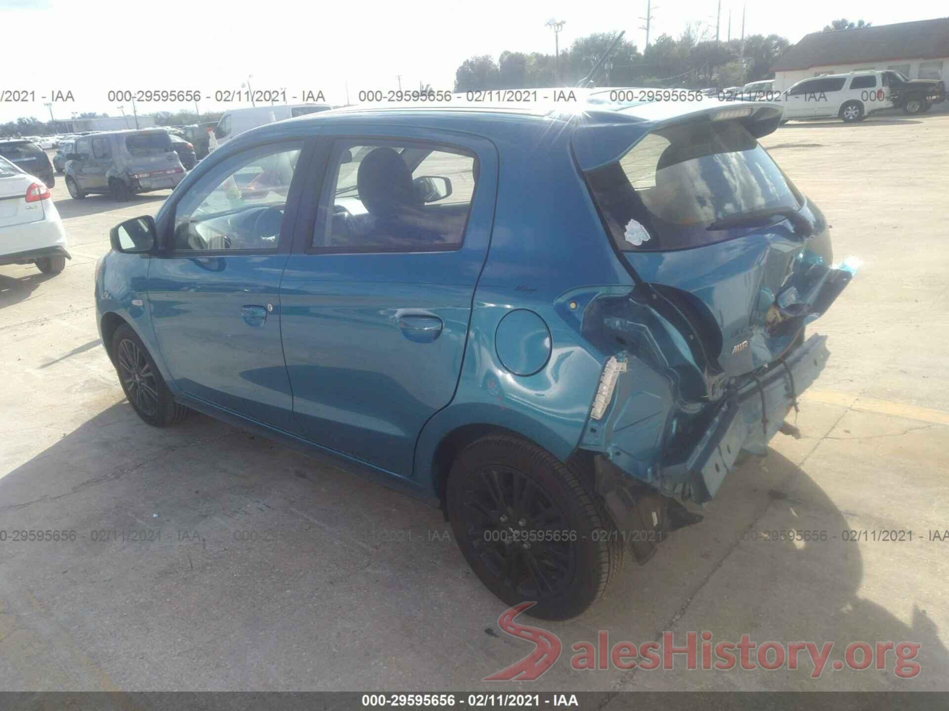 ML32A5HJ3LH001555 2020 MITSUBISHI MIRAGE