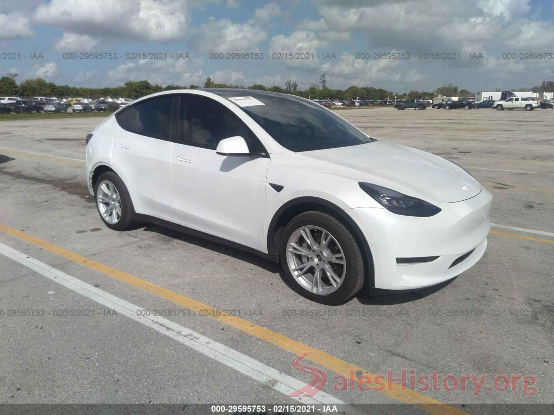 5YJYGDEE9LF032574 2020 TESLA MODEL Y