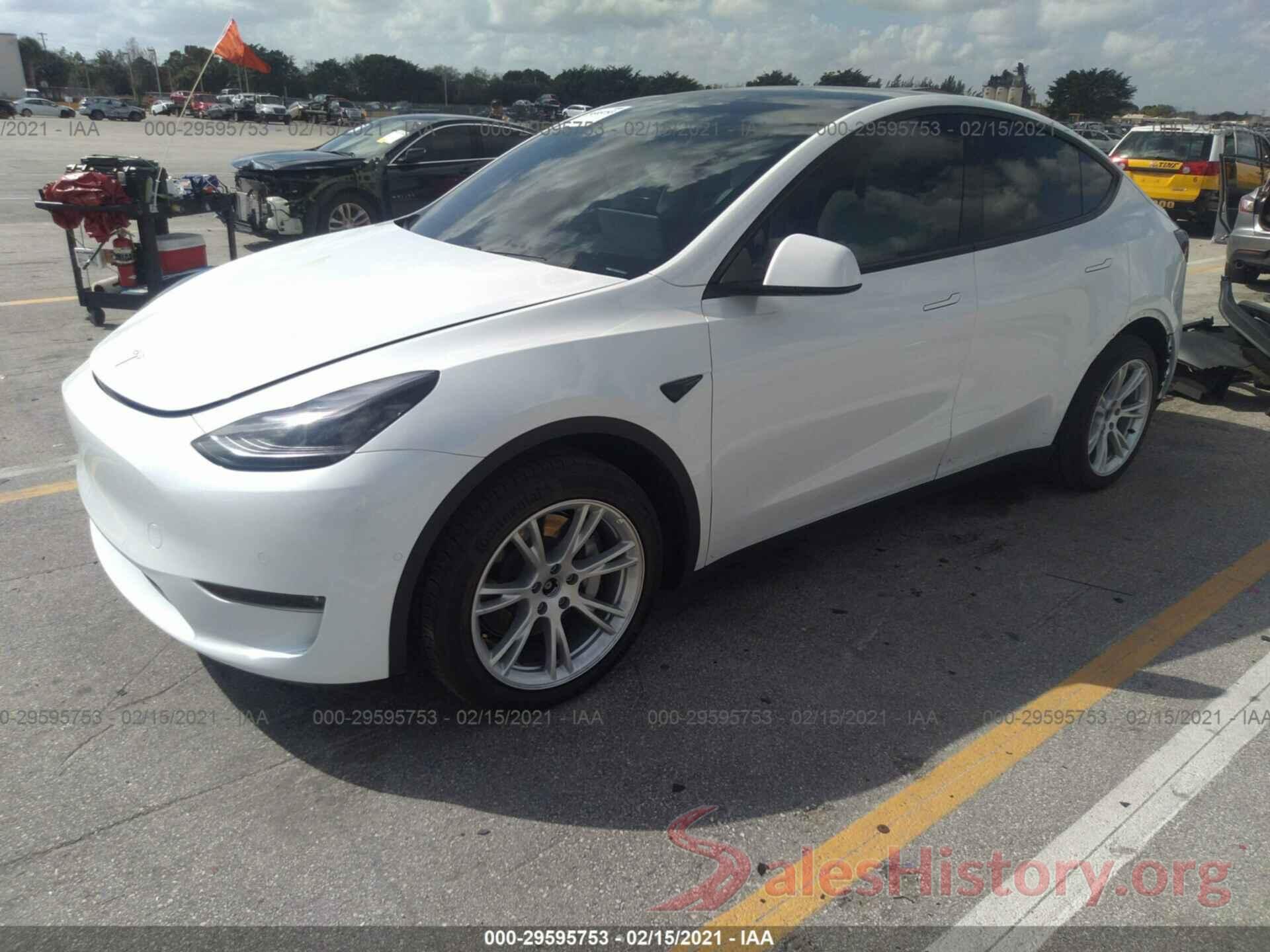 5YJYGDEE9LF032574 2020 TESLA MODEL Y