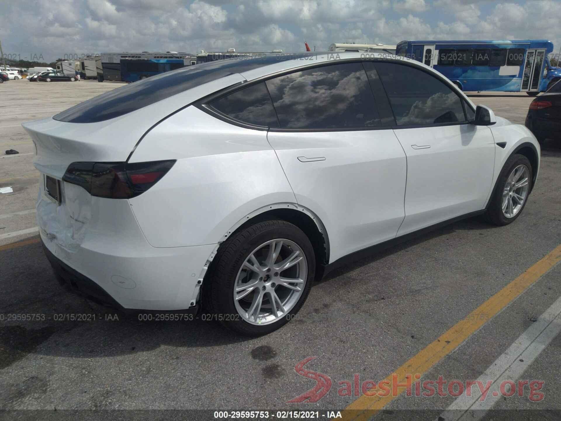 5YJYGDEE9LF032574 2020 TESLA MODEL Y