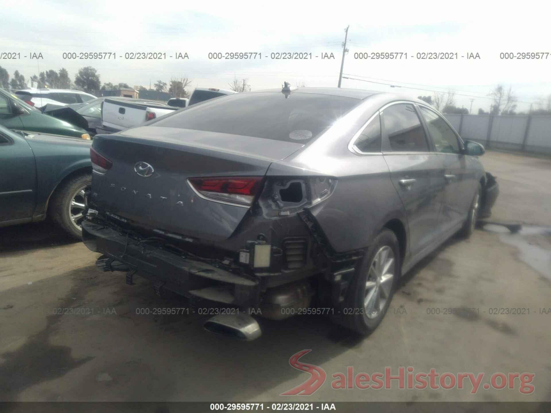 5NPE24AF7KH766078 2019 HYUNDAI SONATA