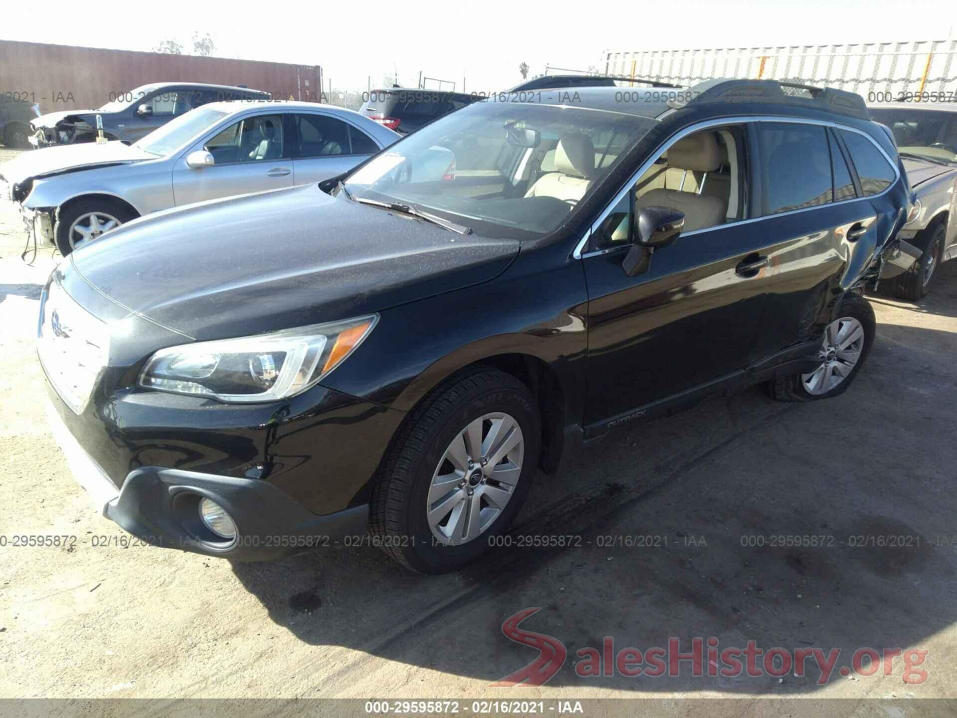 4S4BSAECXG3291350 2016 SUBARU OUTBACK