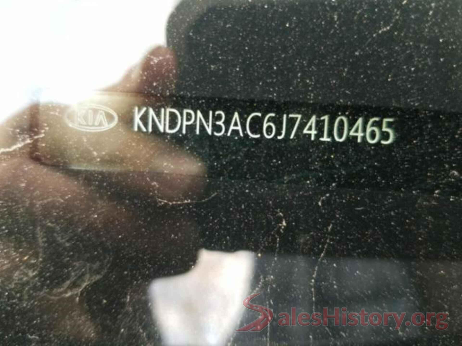 KNDPN3AC6J7410465 2018 KIA SPORTAGE