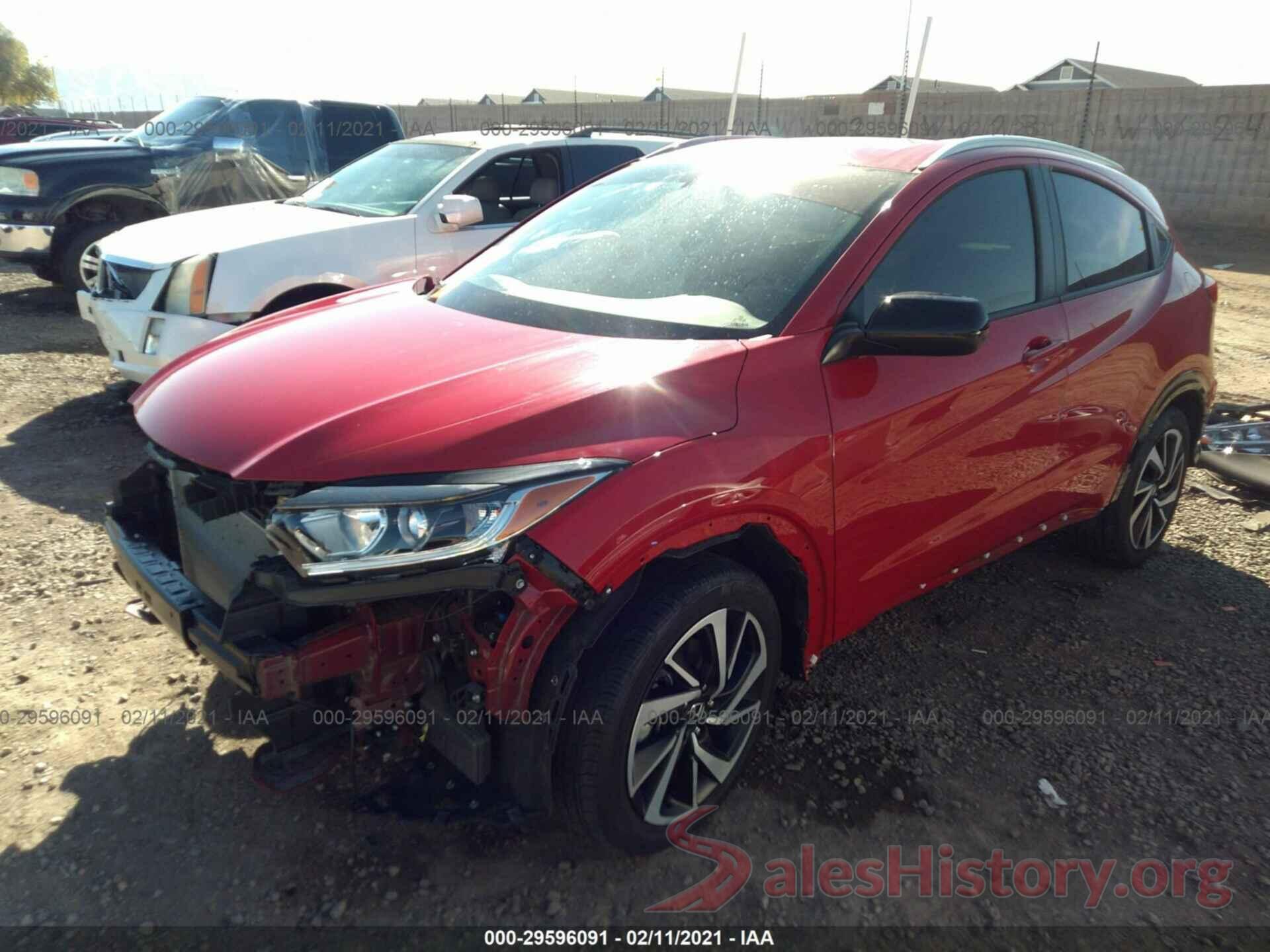 3CZRU5H17KM722078 2019 HONDA HR-V