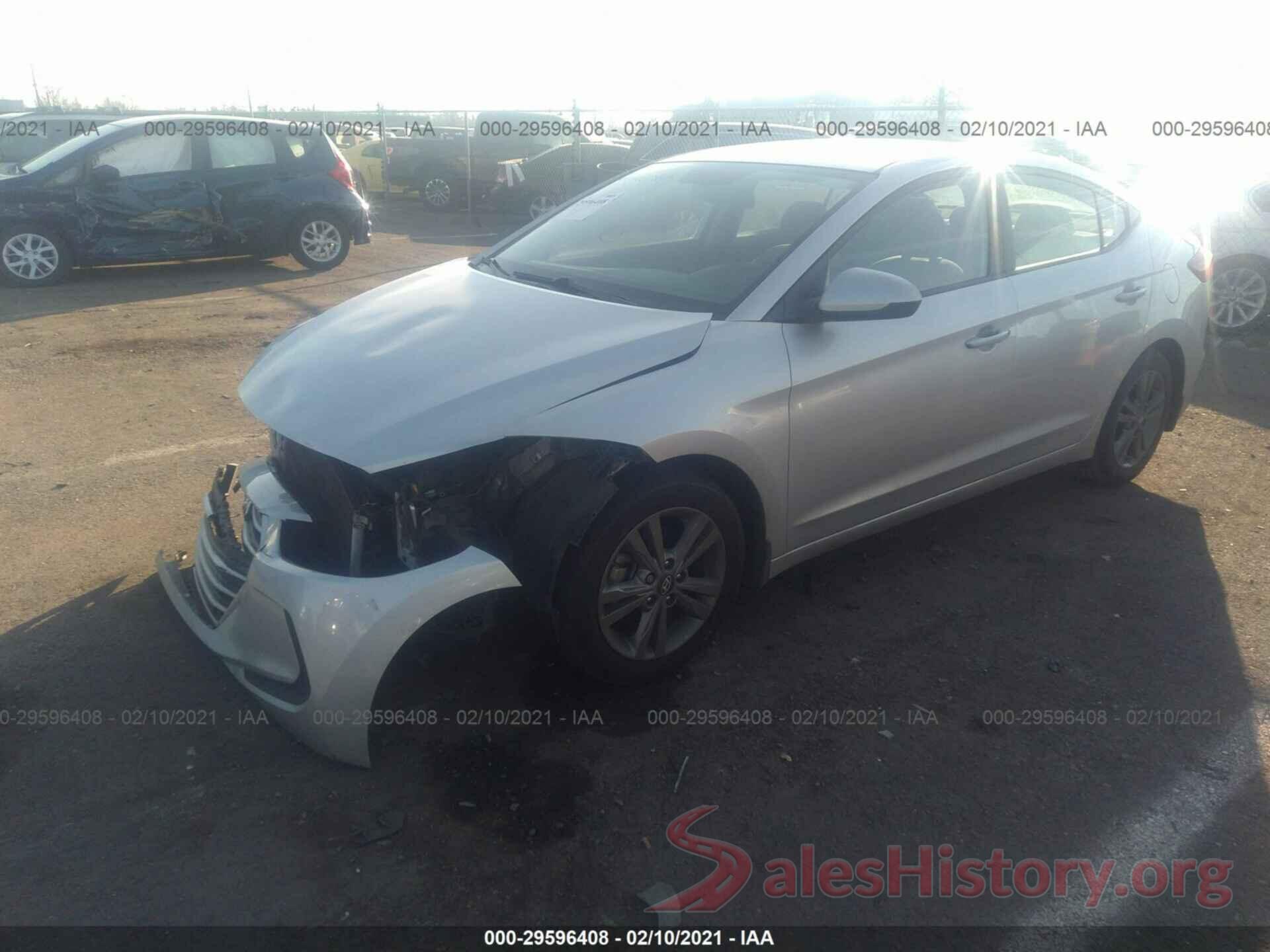 5NPD84LF8JH381022 2018 HYUNDAI ELANTRA