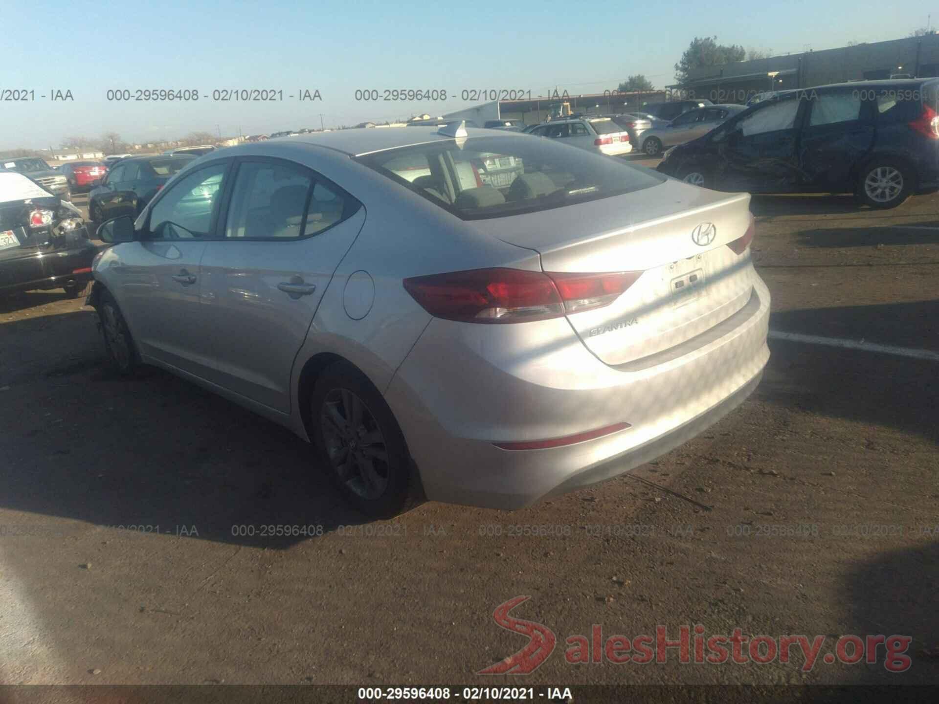 5NPD84LF8JH381022 2018 HYUNDAI ELANTRA