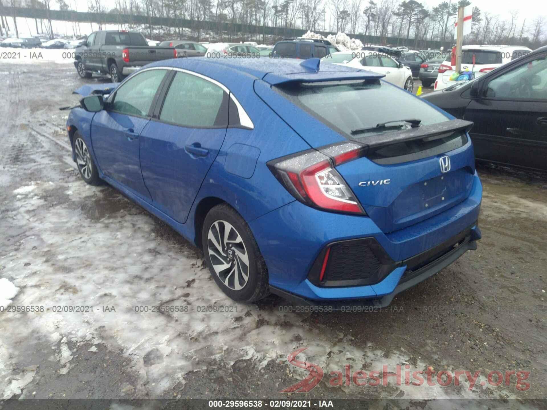 SHHFK7H29JU413491 2018 HONDA CIVIC HATCHBACK