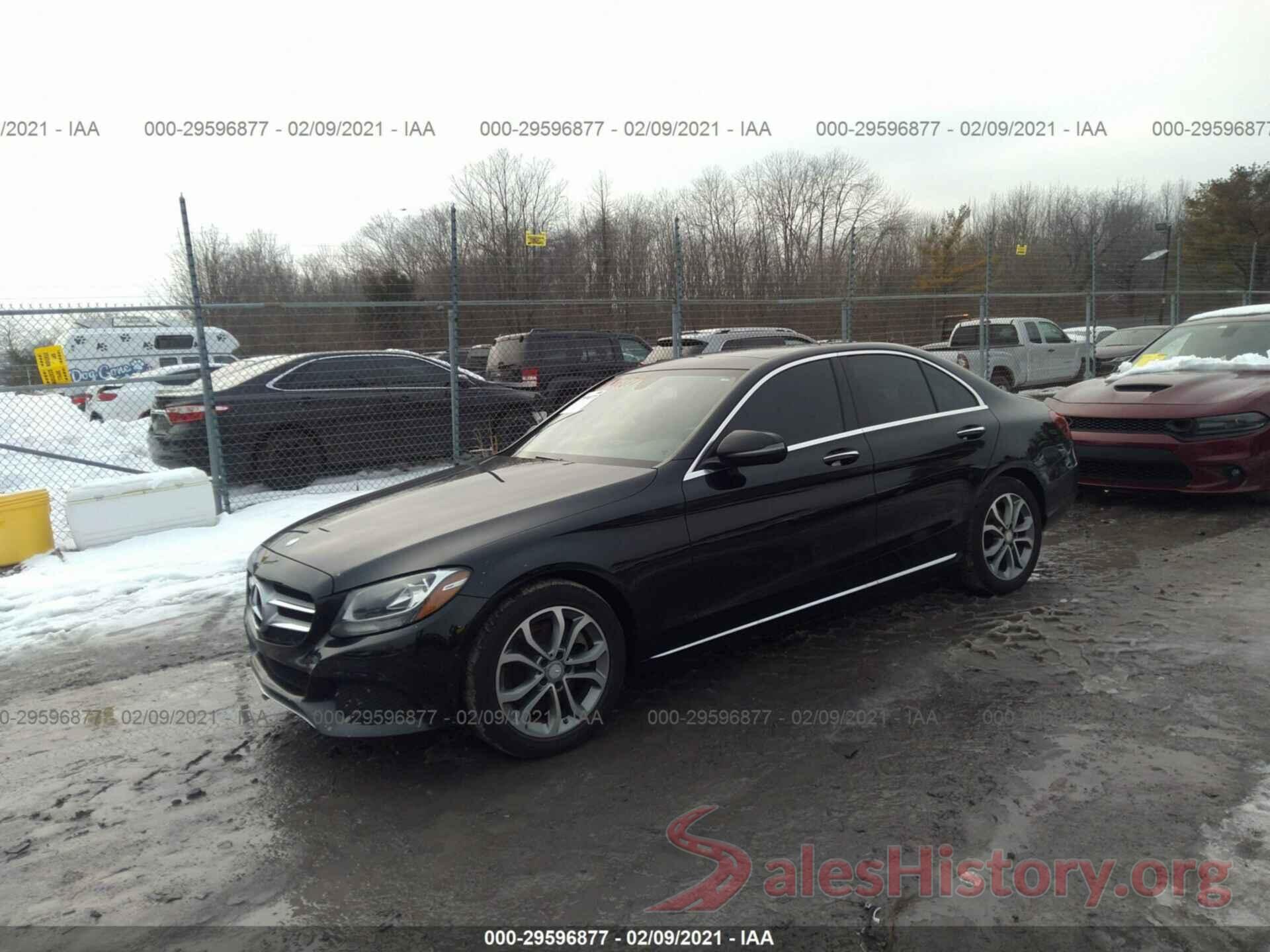 55SWF4JB8HU179996 2017 MERCEDES-BENZ C-CLASS