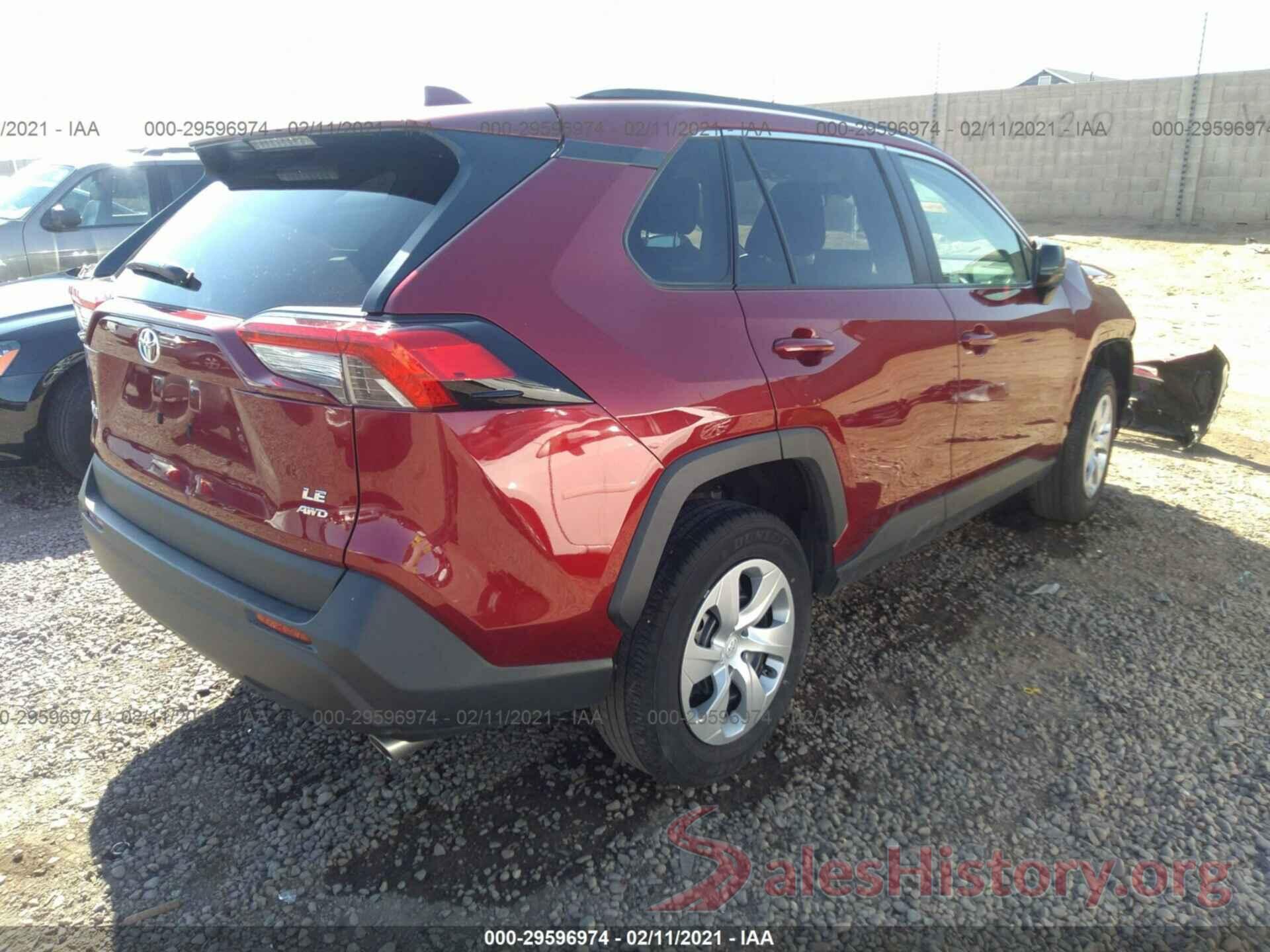 2T3F1RFVXLW107362 2020 TOYOTA RAV4