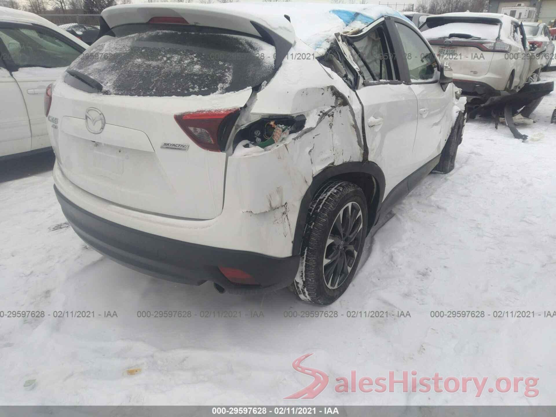 JM3KE4DY0G0908497 2016 MAZDA CX-5