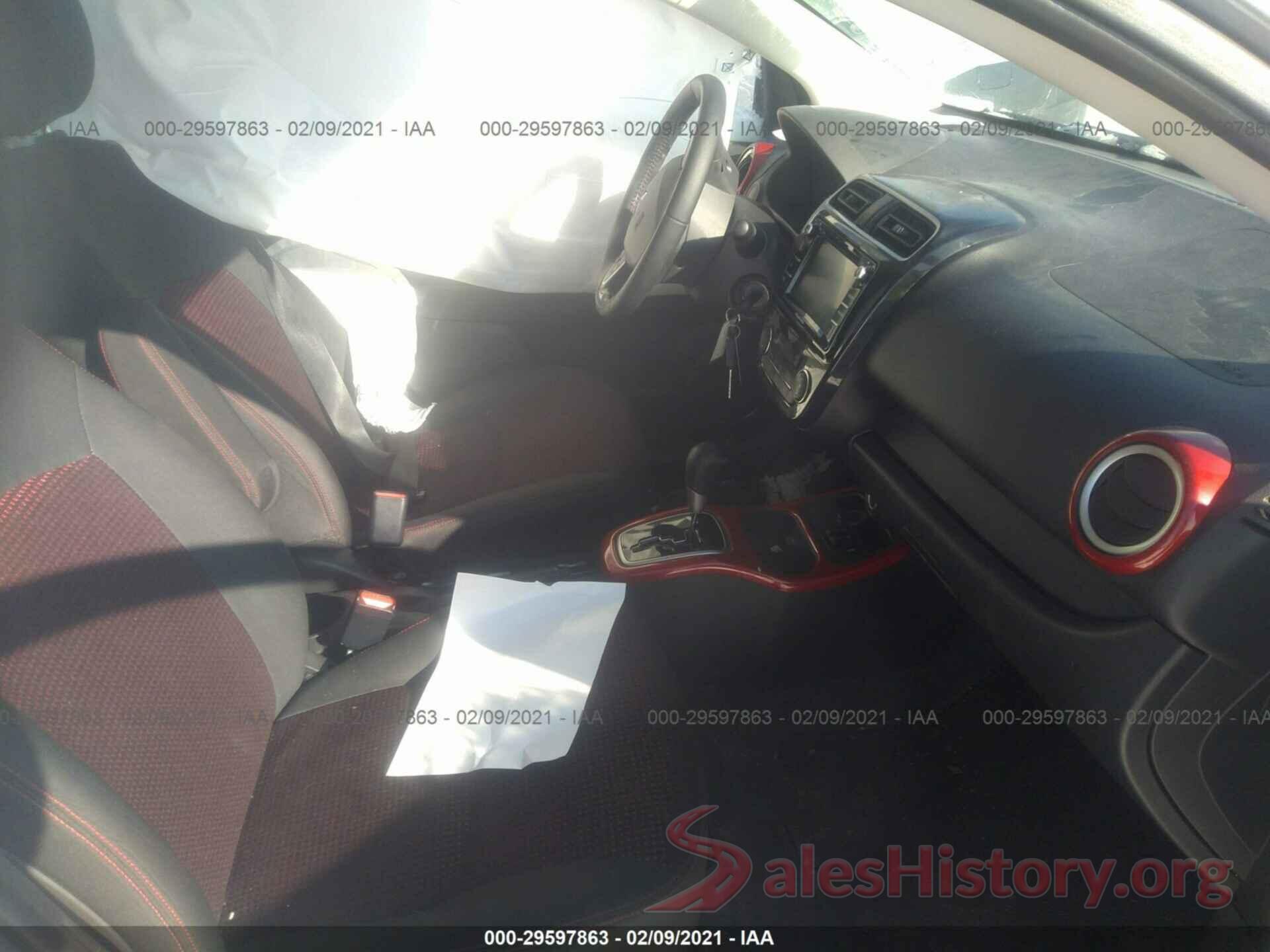 ML32A5HJ5LH001279 2020 MITSUBISHI MIRAGE