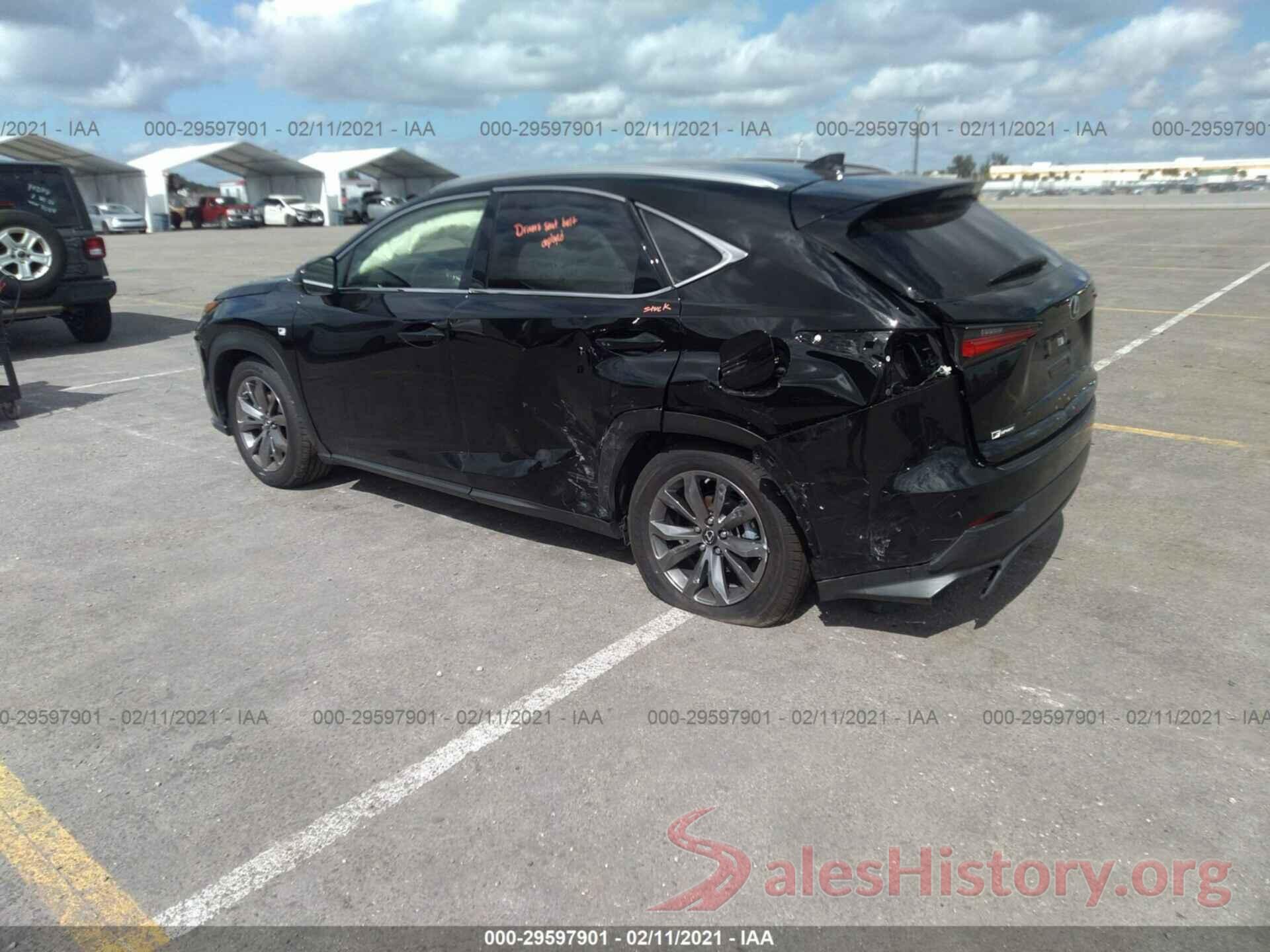 JTJSARBZ8M2179613 2021 LEXUS NX