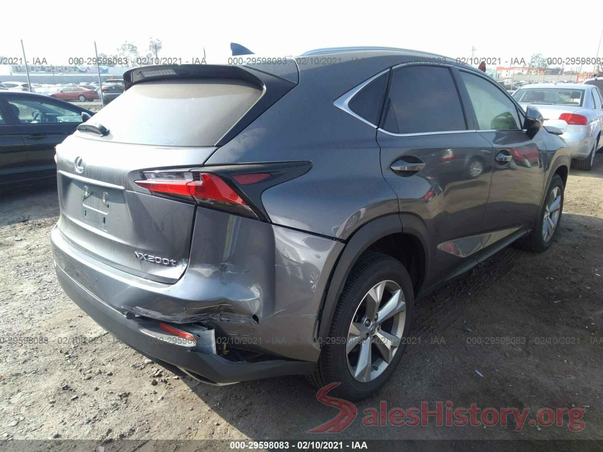 JTJYARBZ3H2062733 2017 LEXUS NX