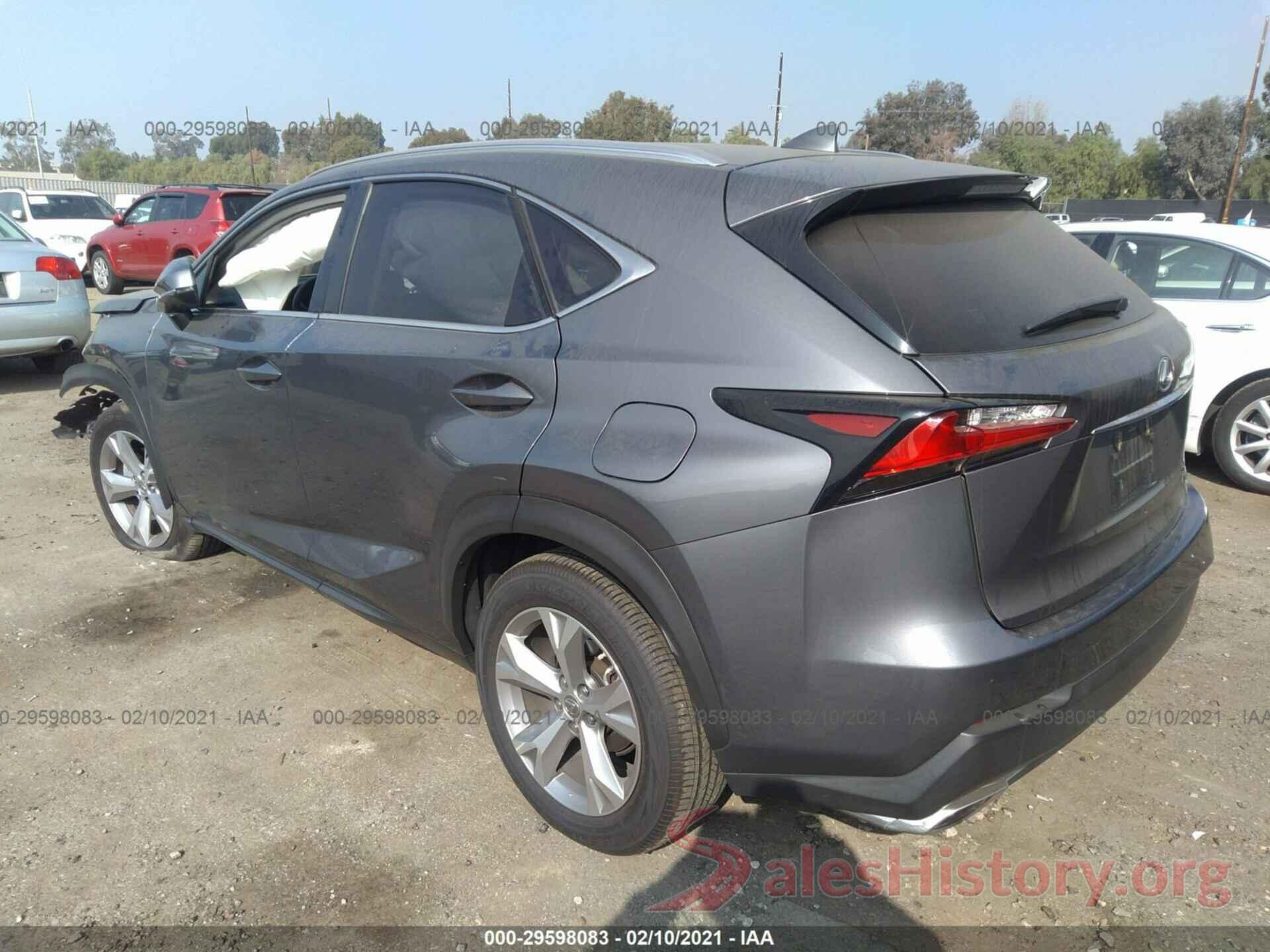 JTJYARBZ3H2062733 2017 LEXUS NX