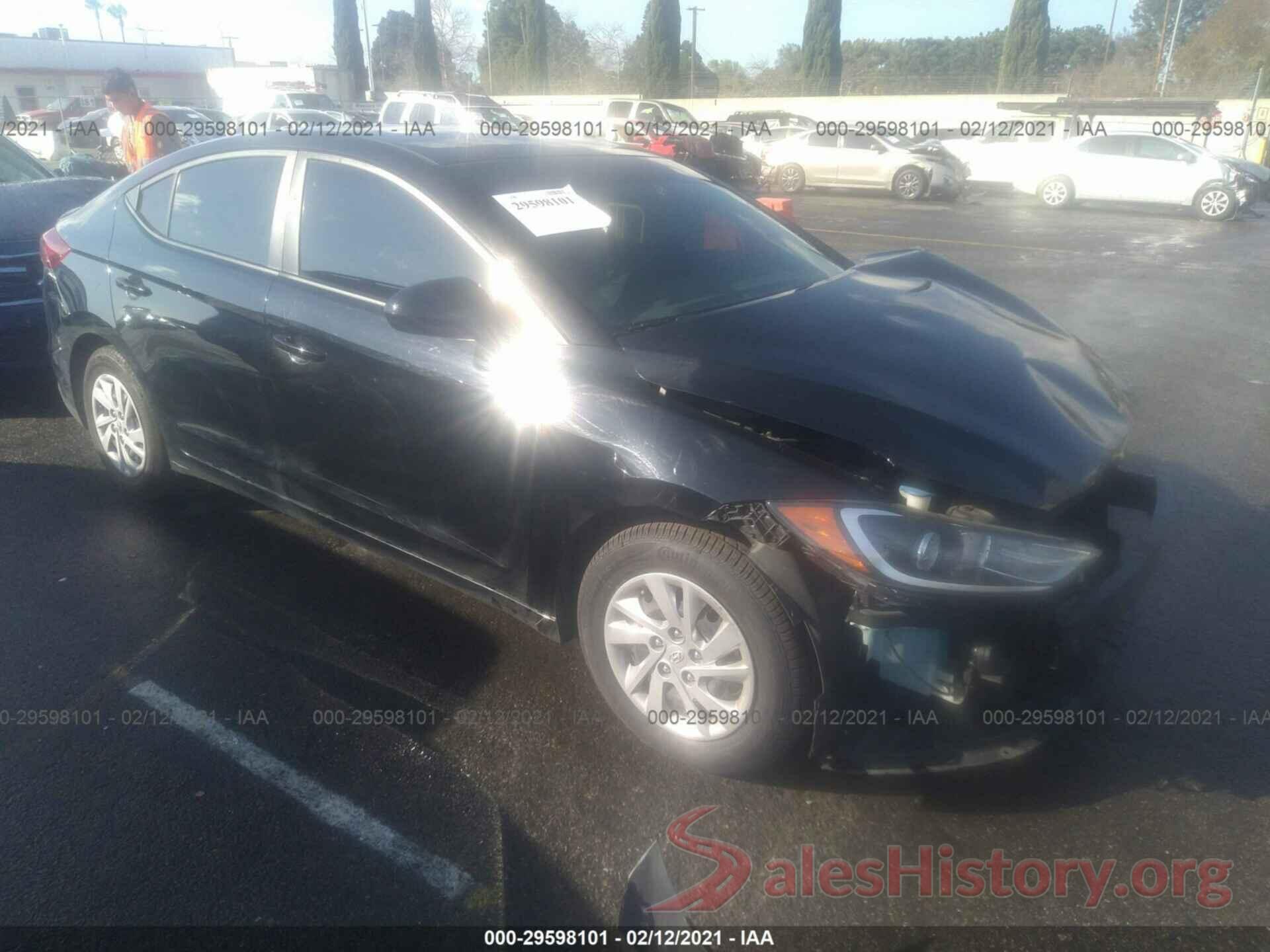 KMHD74LF9HU091838 2017 HYUNDAI ELANTRA