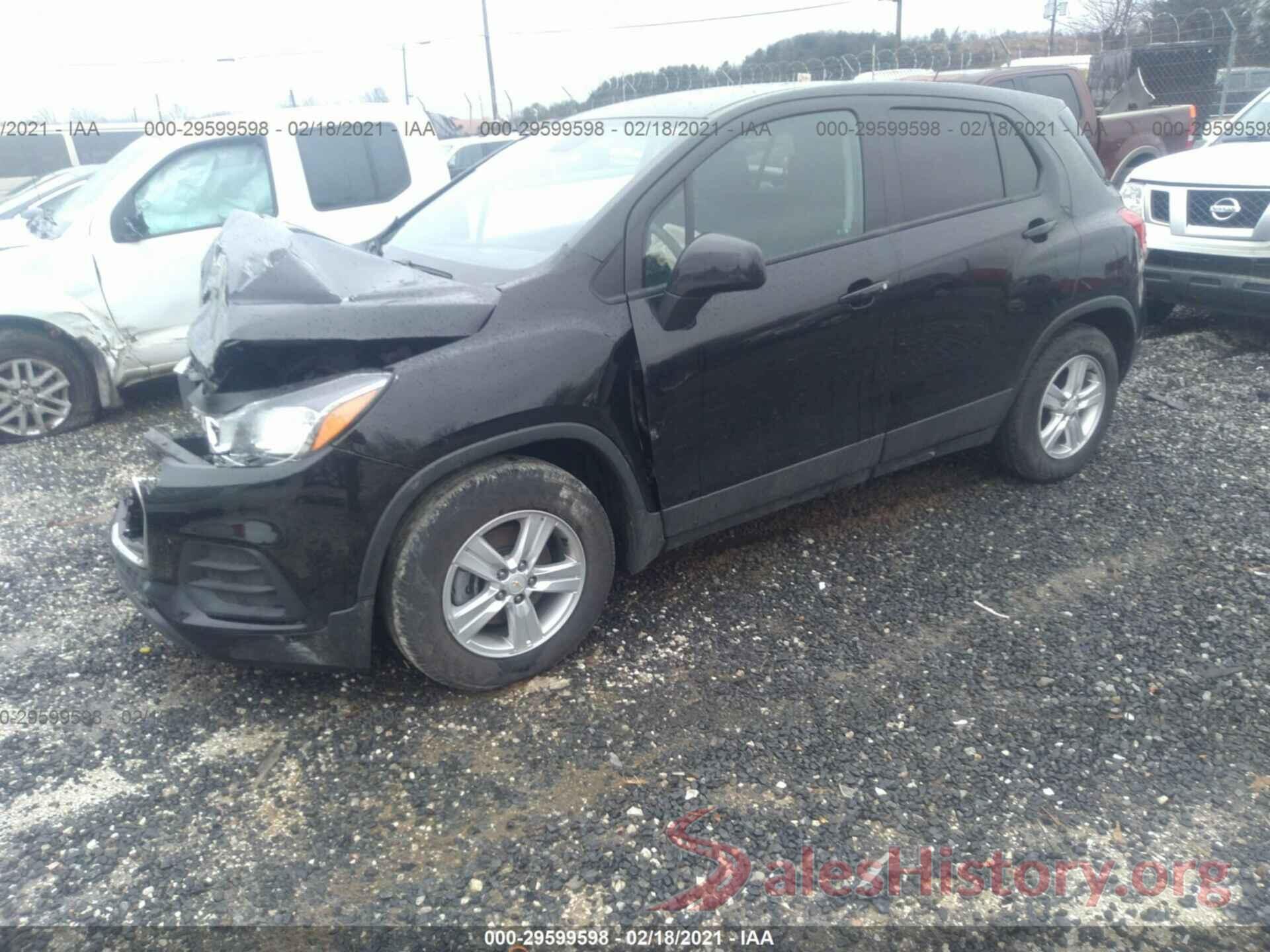 KL7CJKSB4LB070806 2020 CHEVROLET TRAX