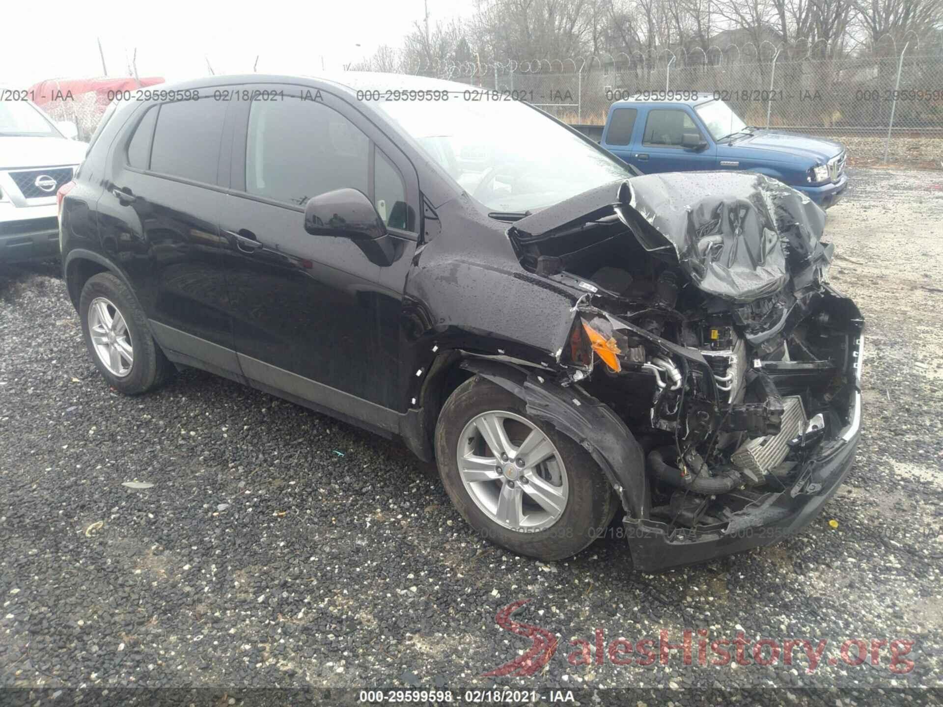 KL7CJKSB4LB070806 2020 CHEVROLET TRAX