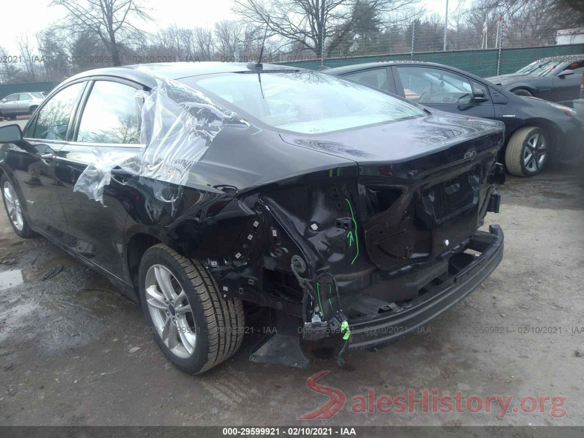 3FA6P0LU3JR221085 2018 FORD FUSION HYBRID