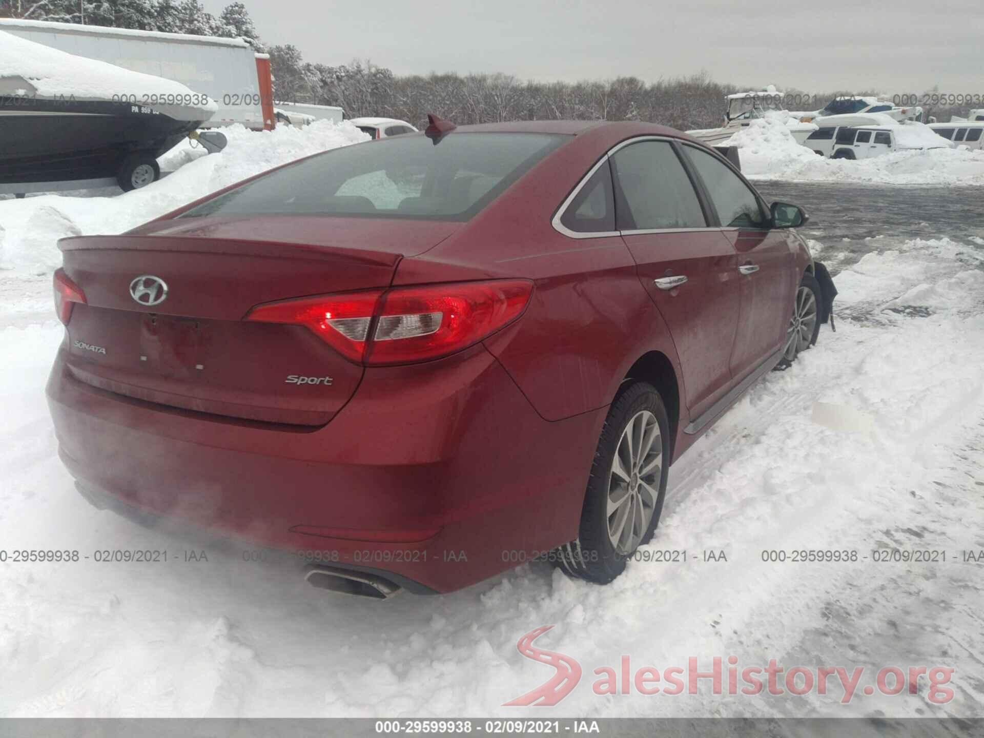 5NPE34AF4GH318384 2016 HYUNDAI SONATA