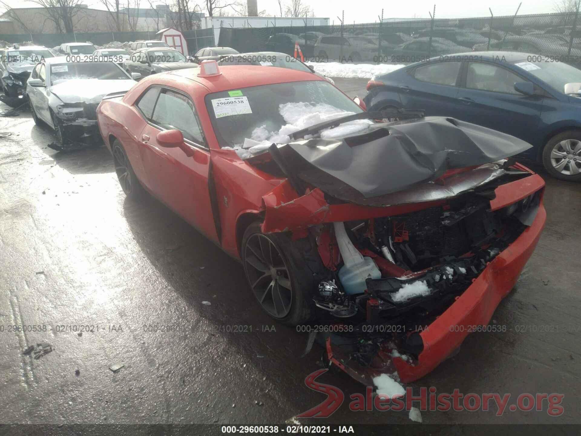 2C3CDZFJXGH101692 2016 DODGE CHALLENGER