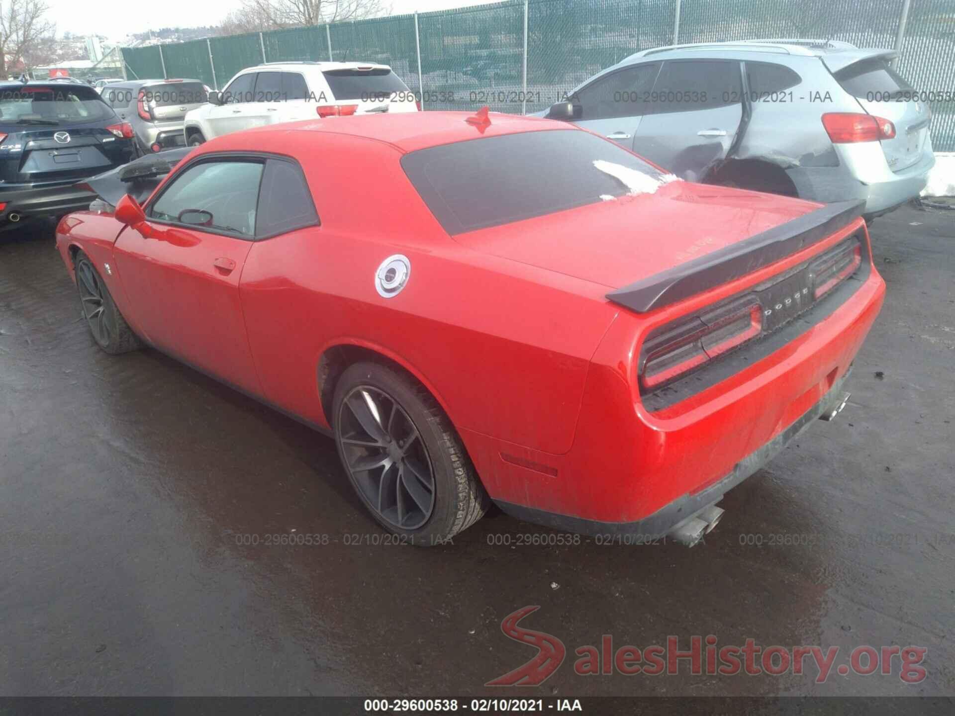 2C3CDZFJXGH101692 2016 DODGE CHALLENGER