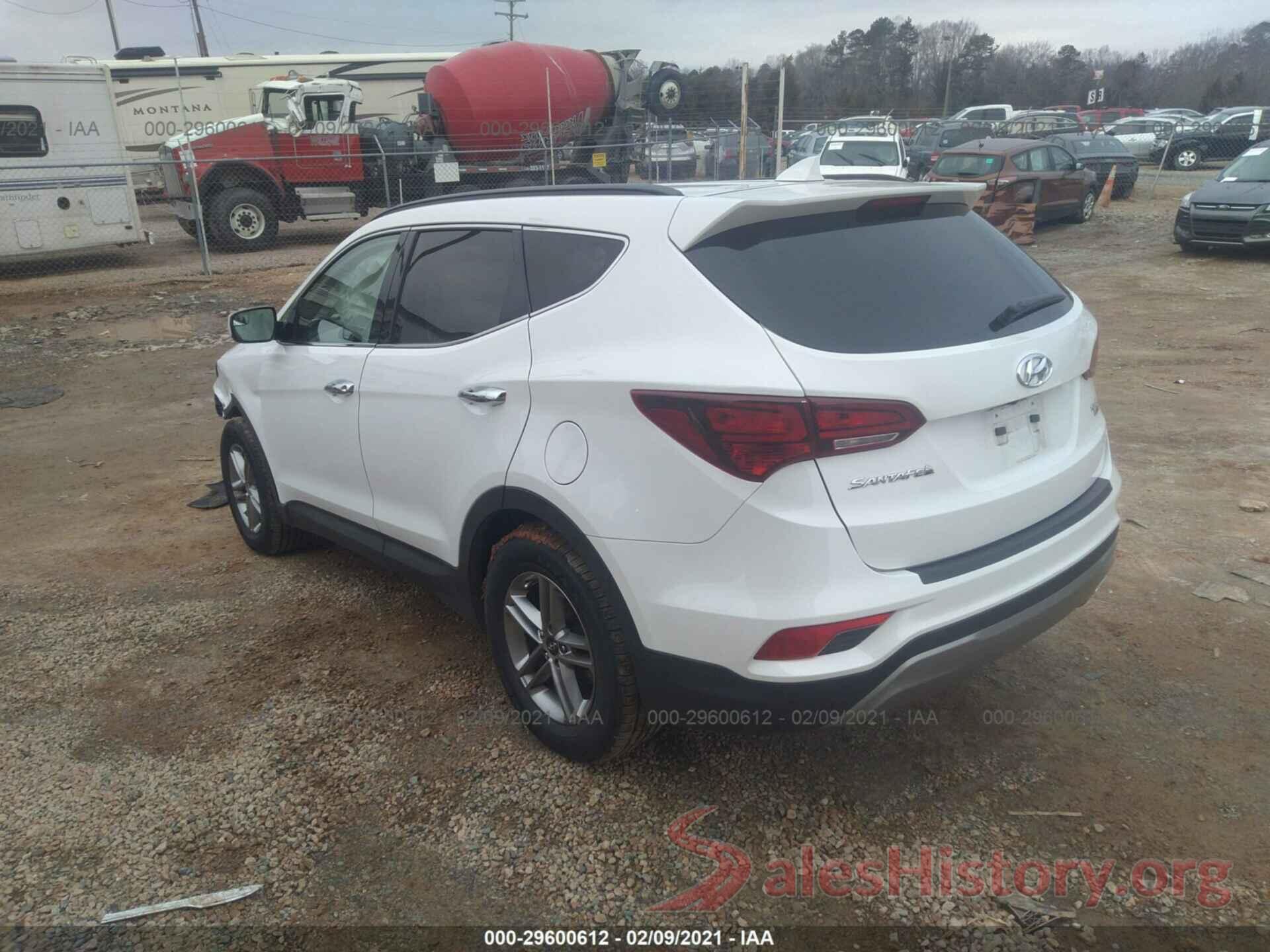 5NMZUDLB1HH035741 2017 HYUNDAI SANTA FE SPORT