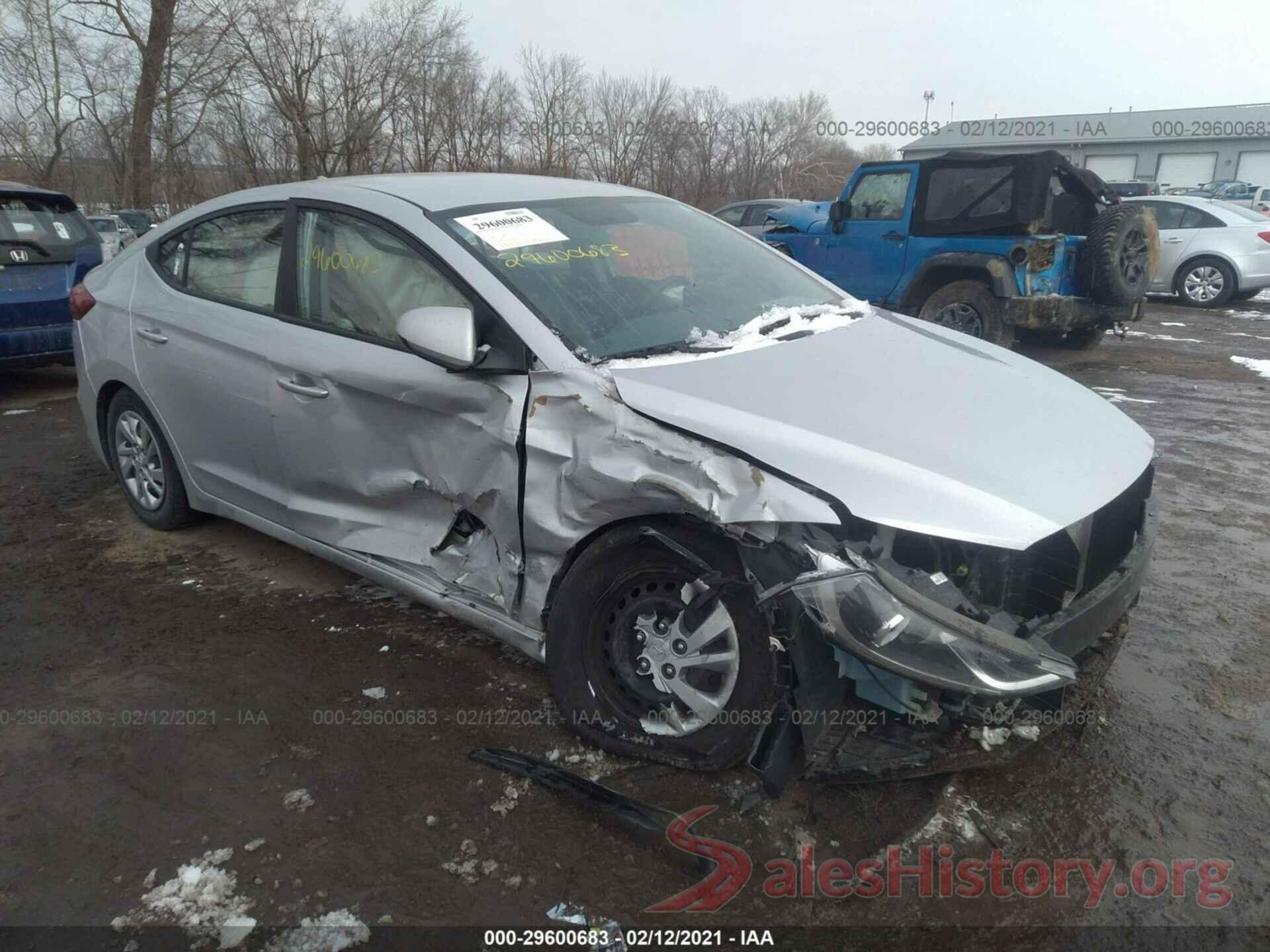 KMHD74LF7HU341383 2017 HYUNDAI ELANTRA