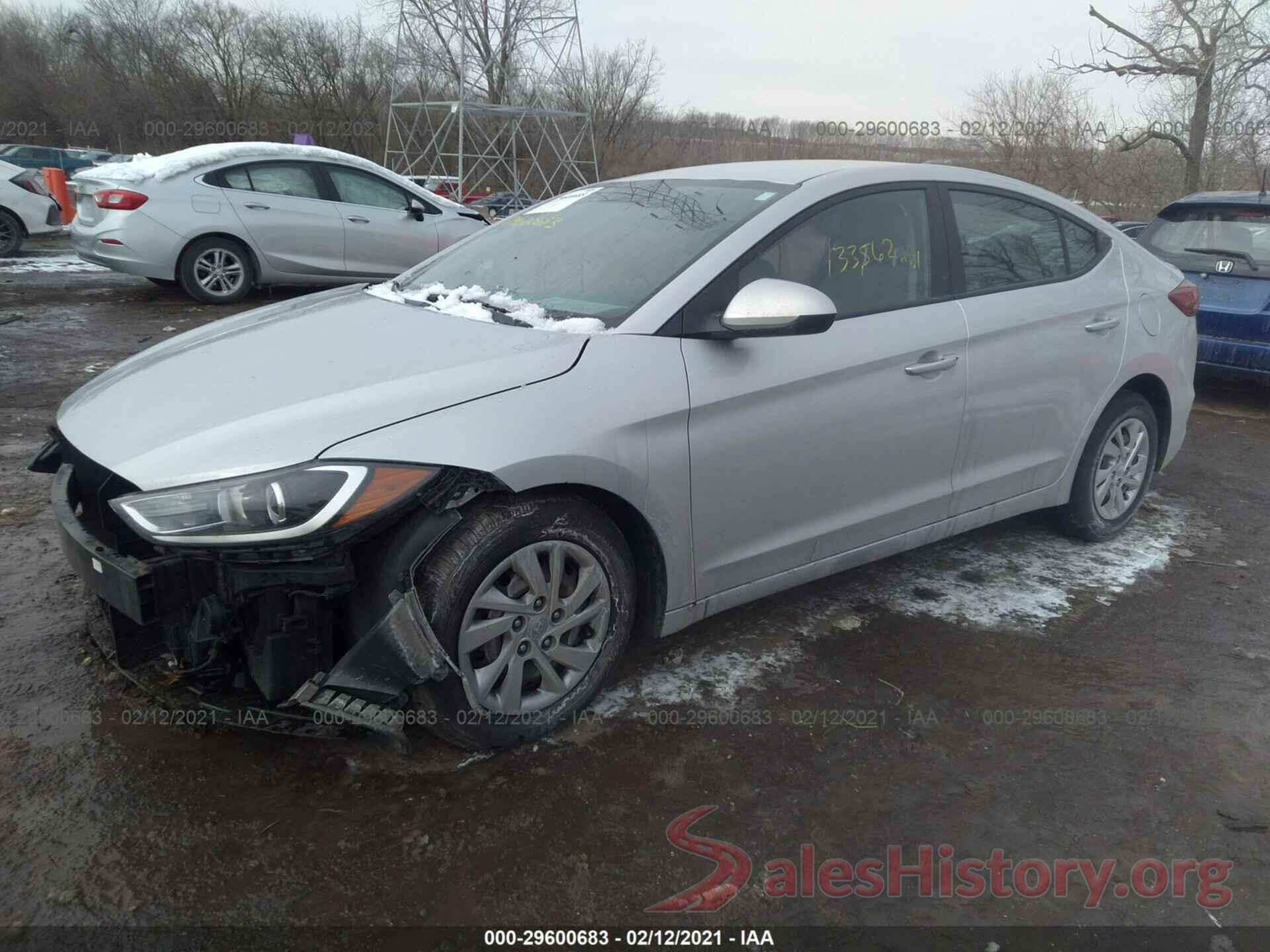 KMHD74LF7HU341383 2017 HYUNDAI ELANTRA