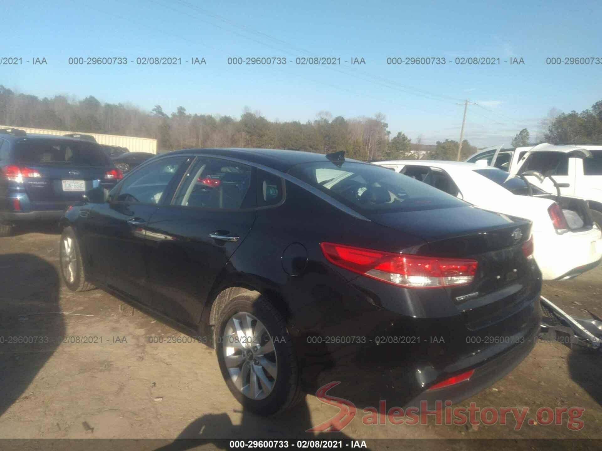 5XXGU4L34GG079097 2016 KIA OPTIMA