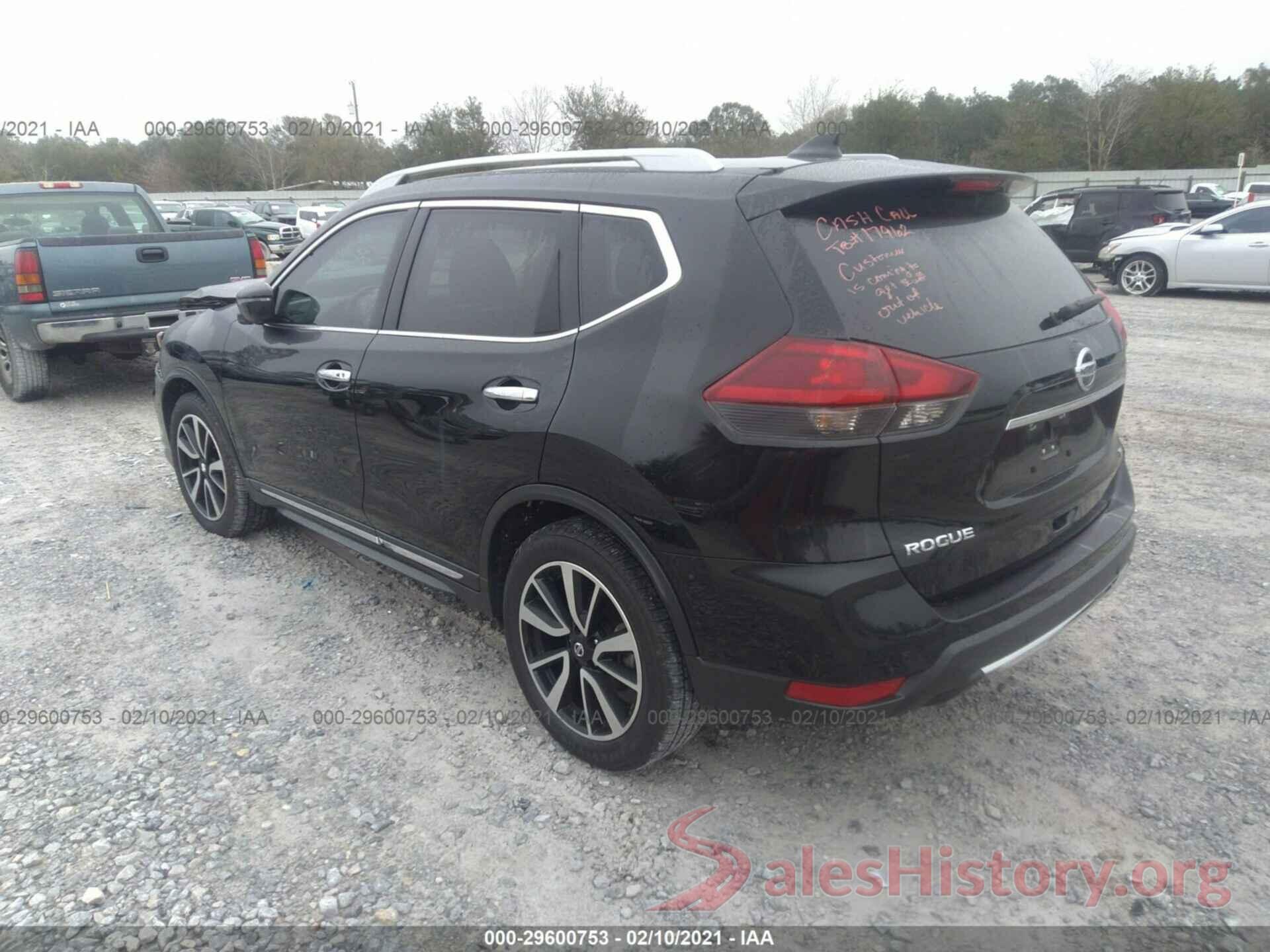 5N1AT2MT0KC777058 2019 NISSAN ROGUE