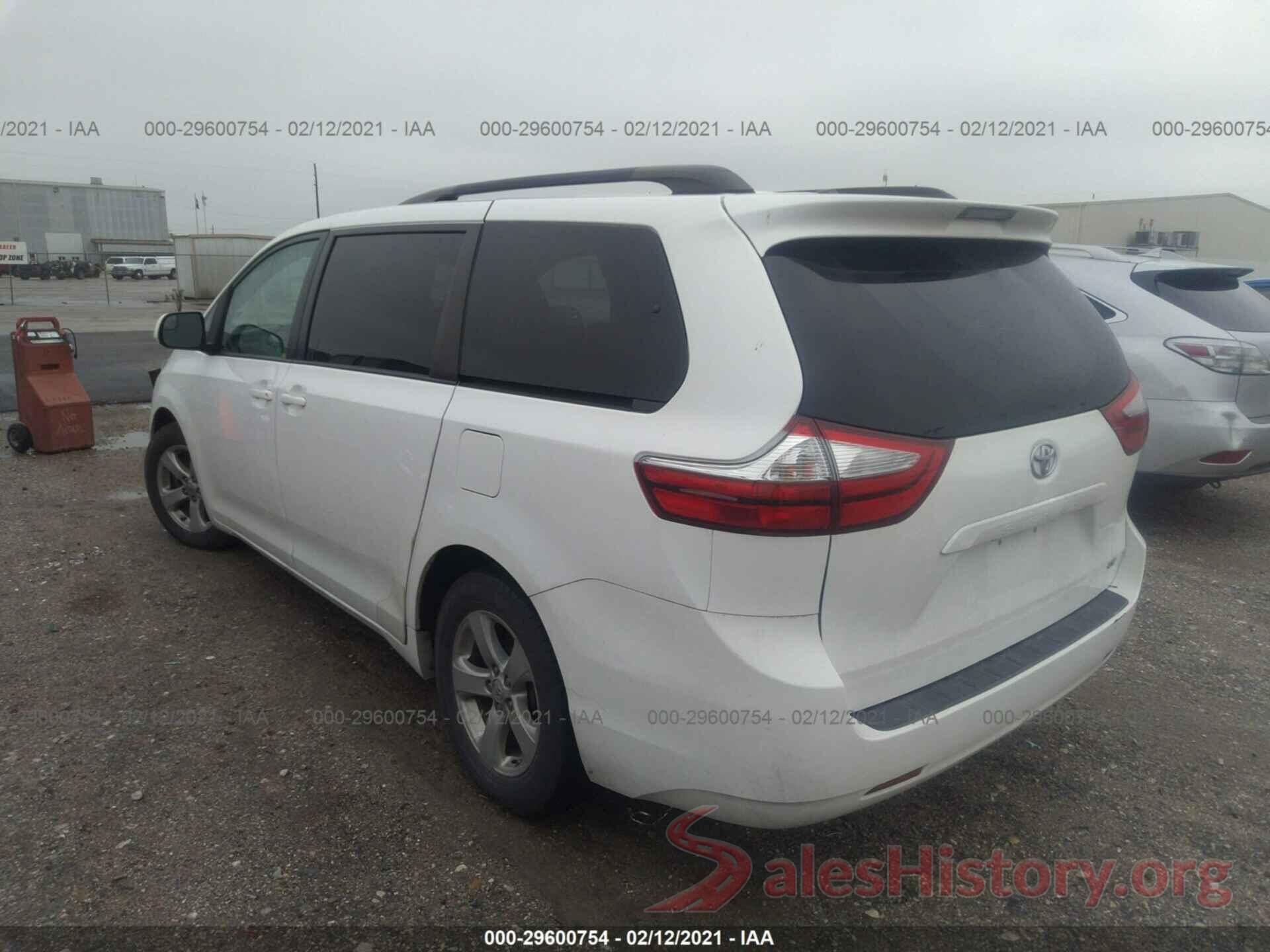 5TDKK3DC6GS692958 2016 TOYOTA SIENNA