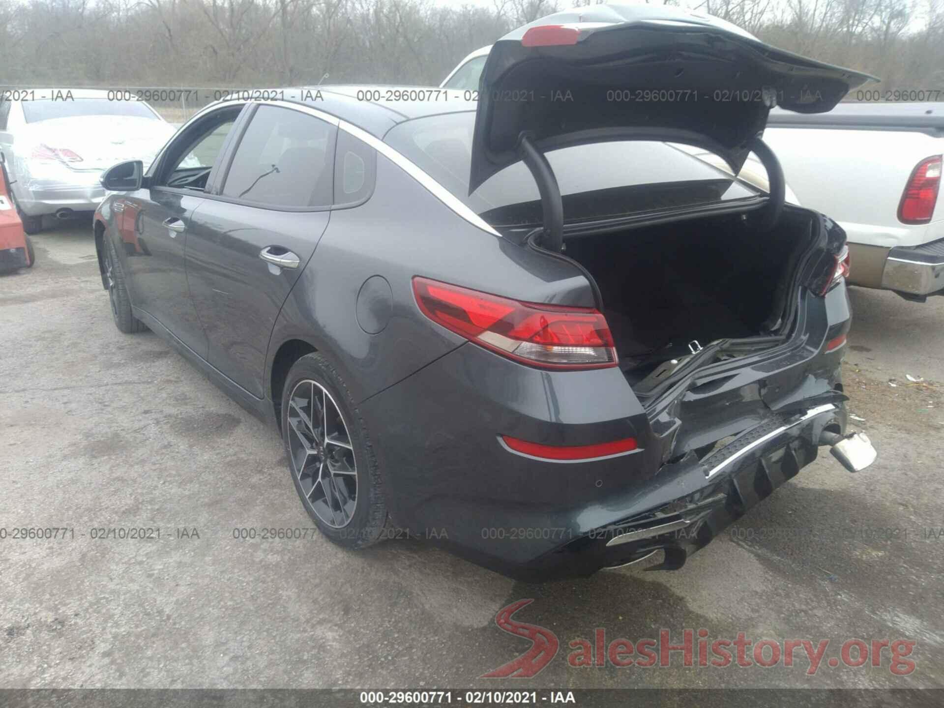 5XXGT4L33LG443247 2020 KIA OPTIMA