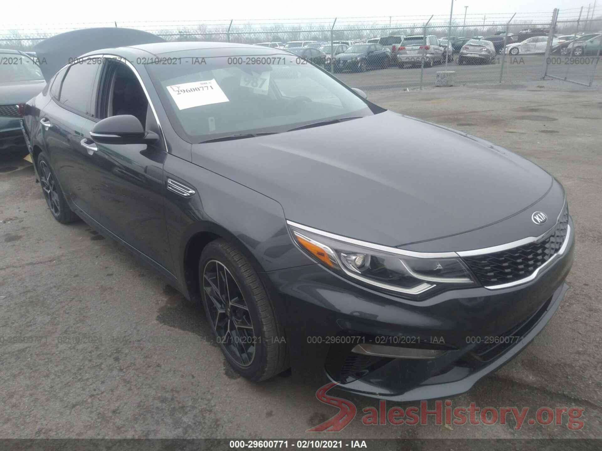 5XXGT4L33LG443247 2020 KIA OPTIMA