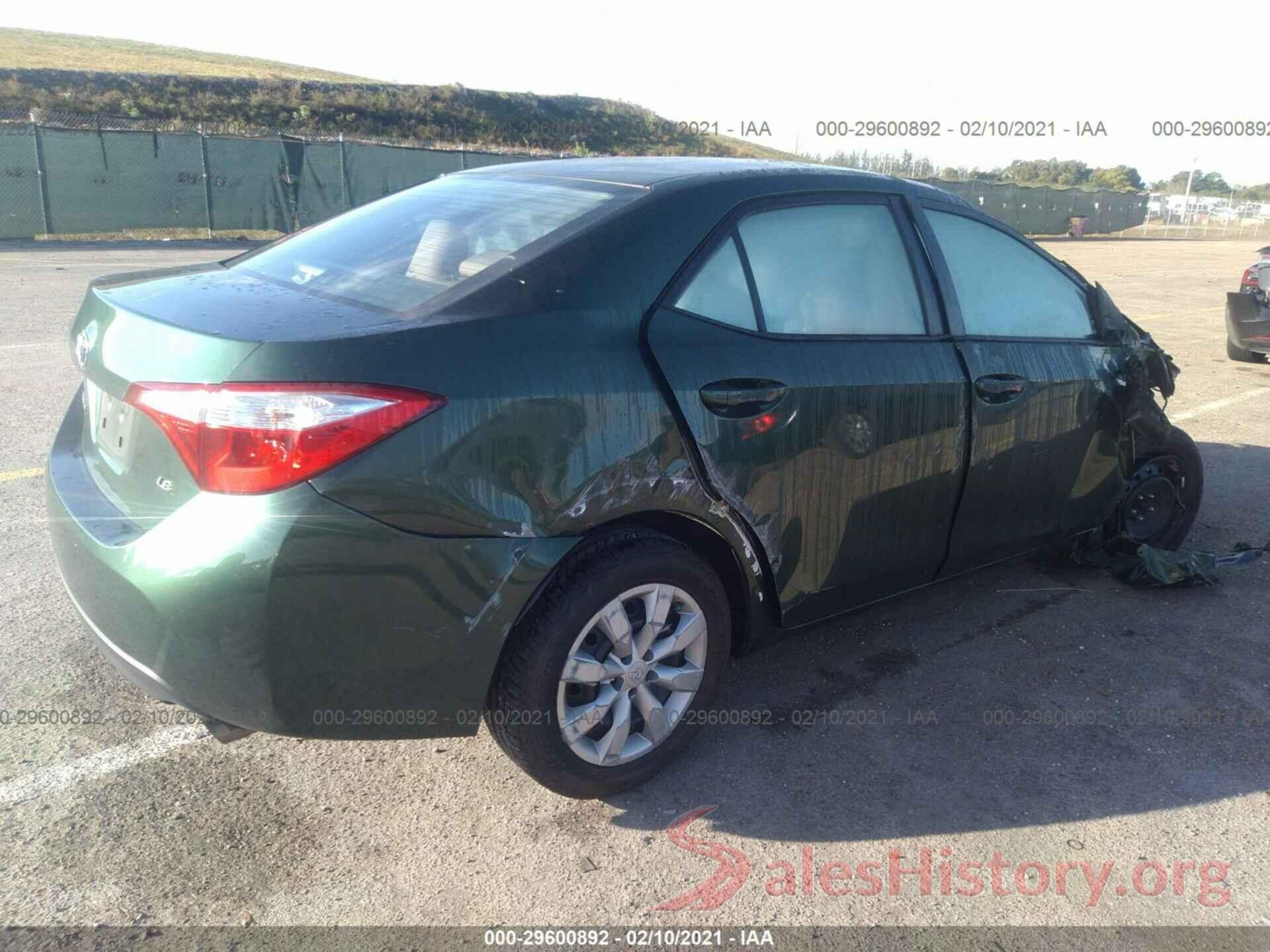 2T1BURHE0GC537355 2016 TOYOTA COROLLA