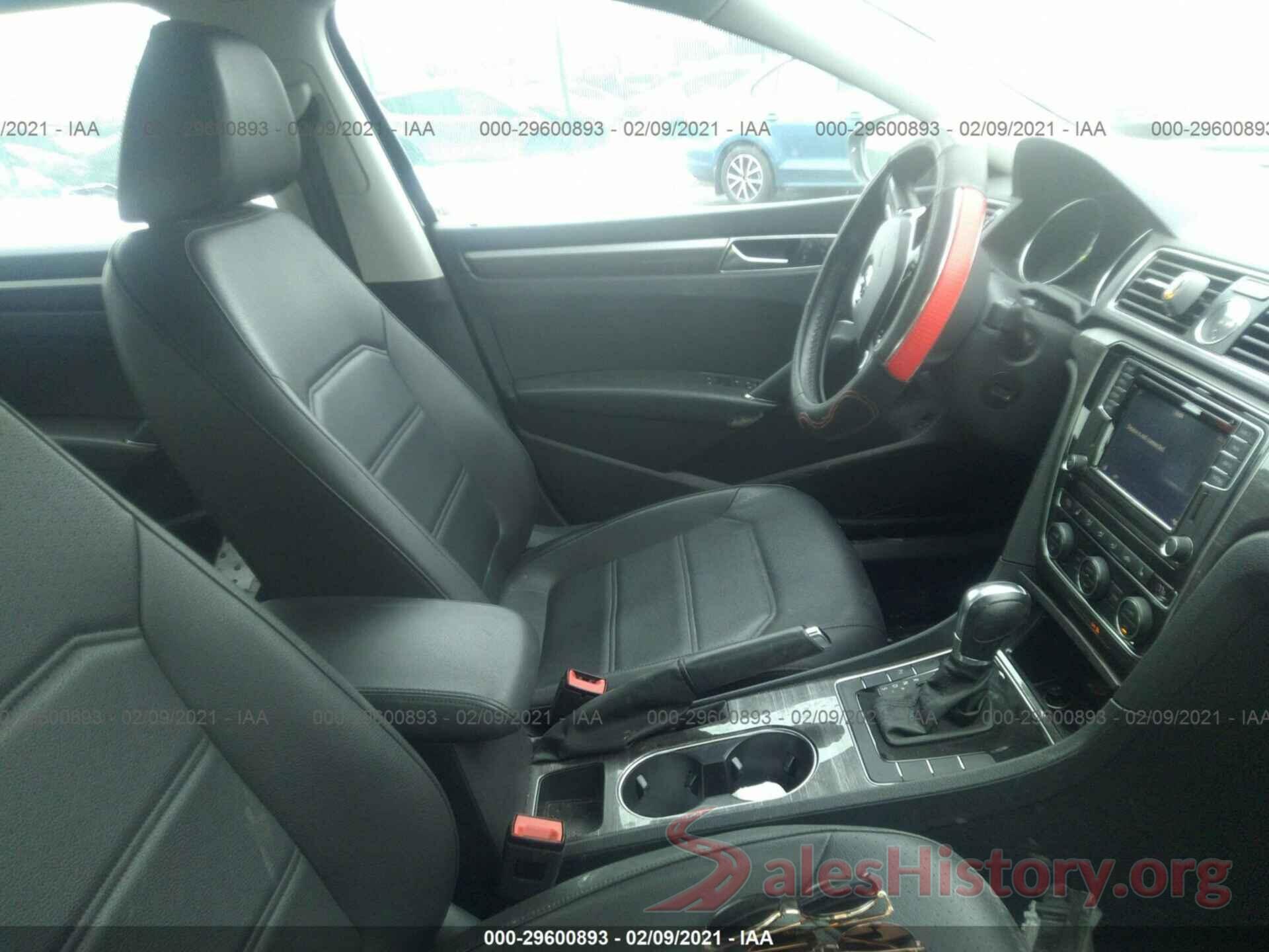 1VWGT7A35HC070124 2017 VOLKSWAGEN PASSAT