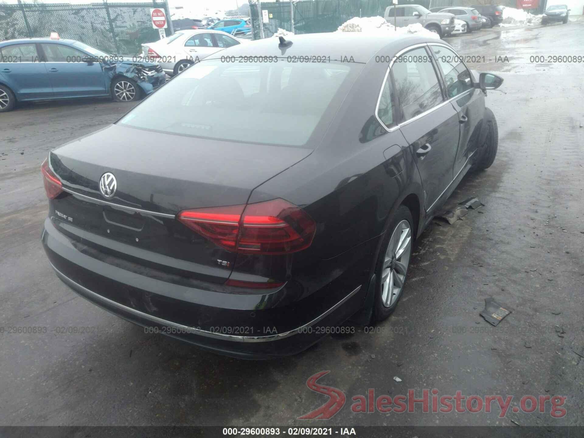 1VWGT7A35HC070124 2017 VOLKSWAGEN PASSAT