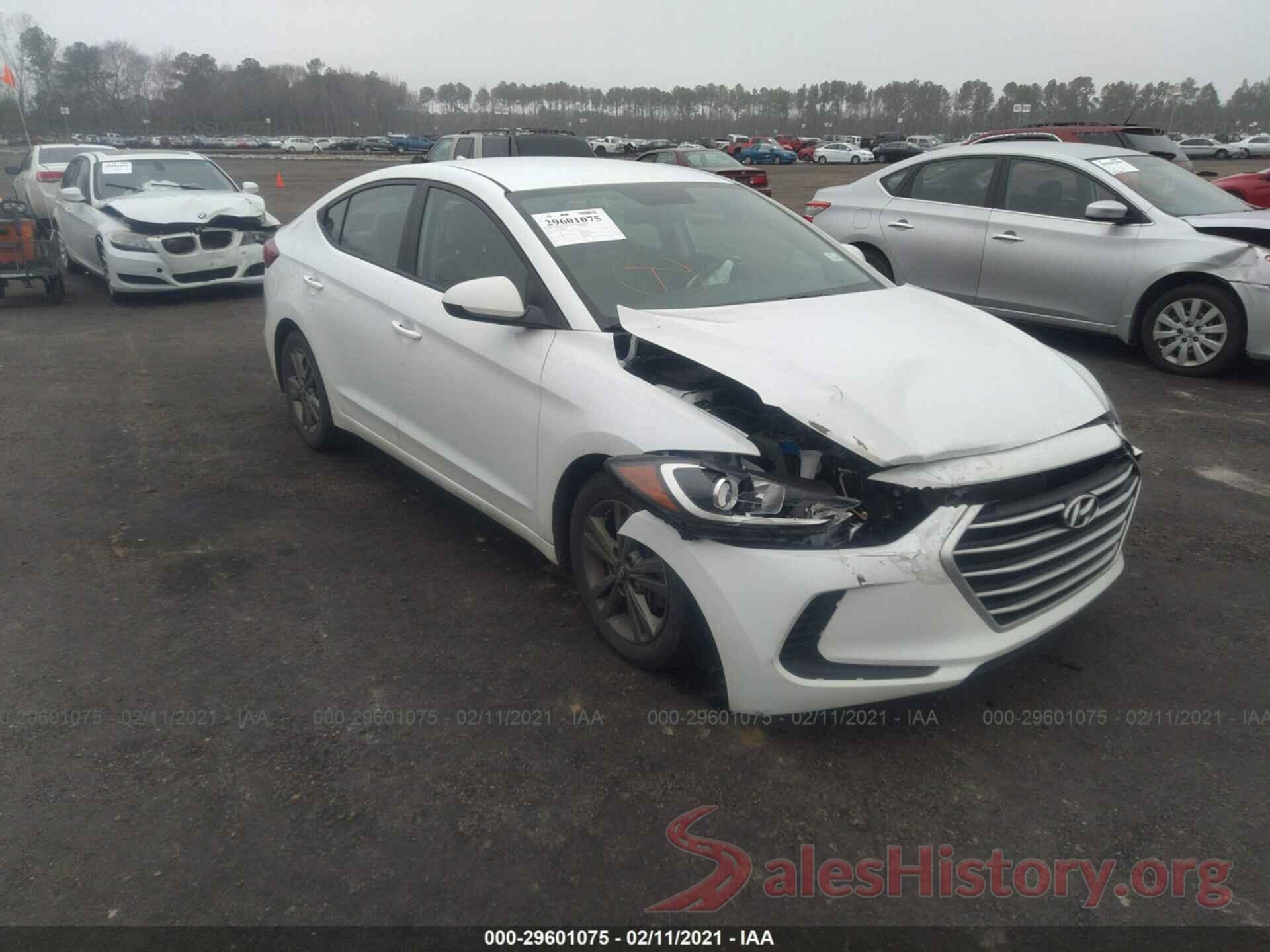 5NPD84LF9HH184662 2017 HYUNDAI ELANTRA