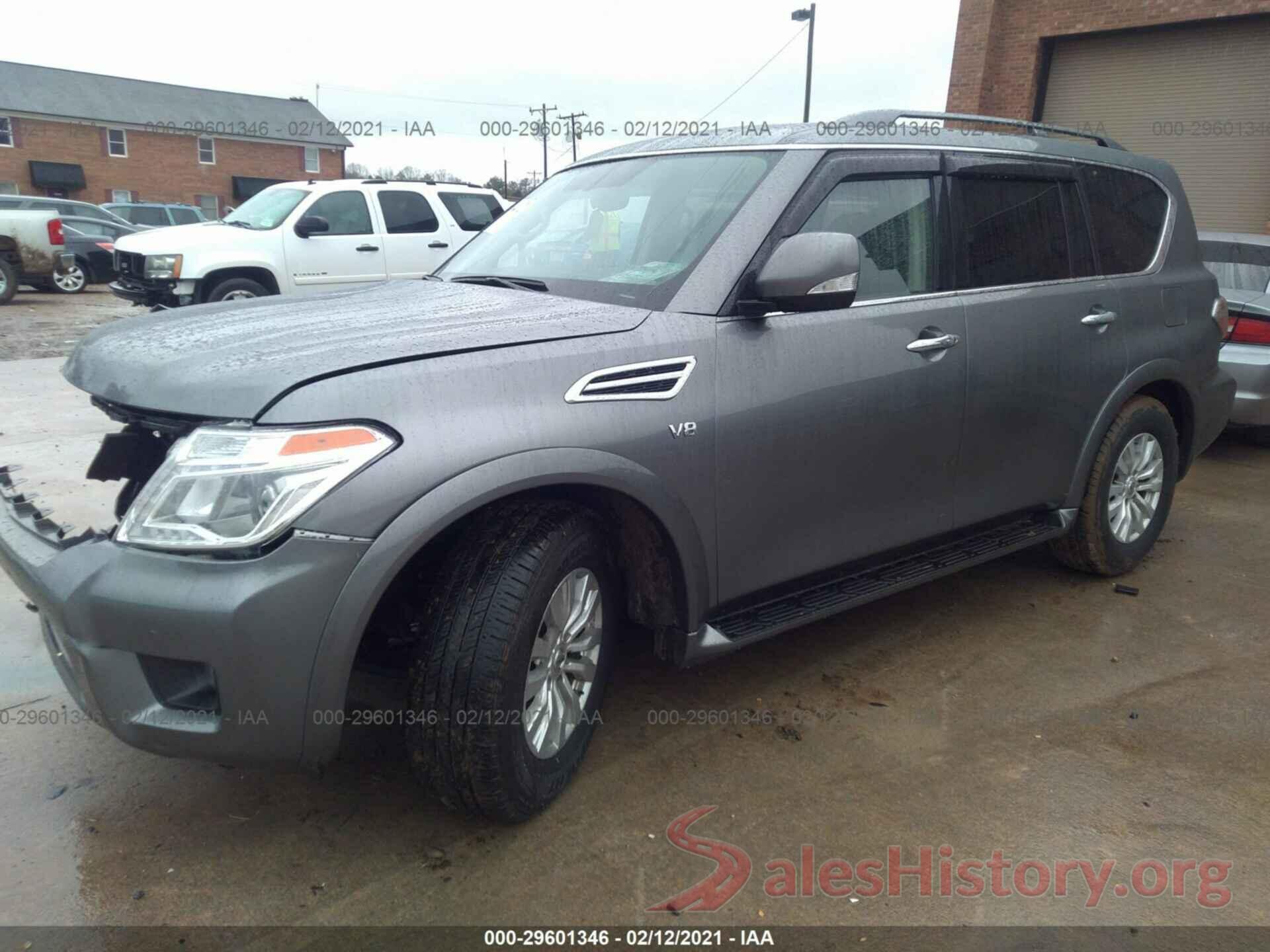 JN8AY2NCXK9584261 2019 NISSAN ARMADA