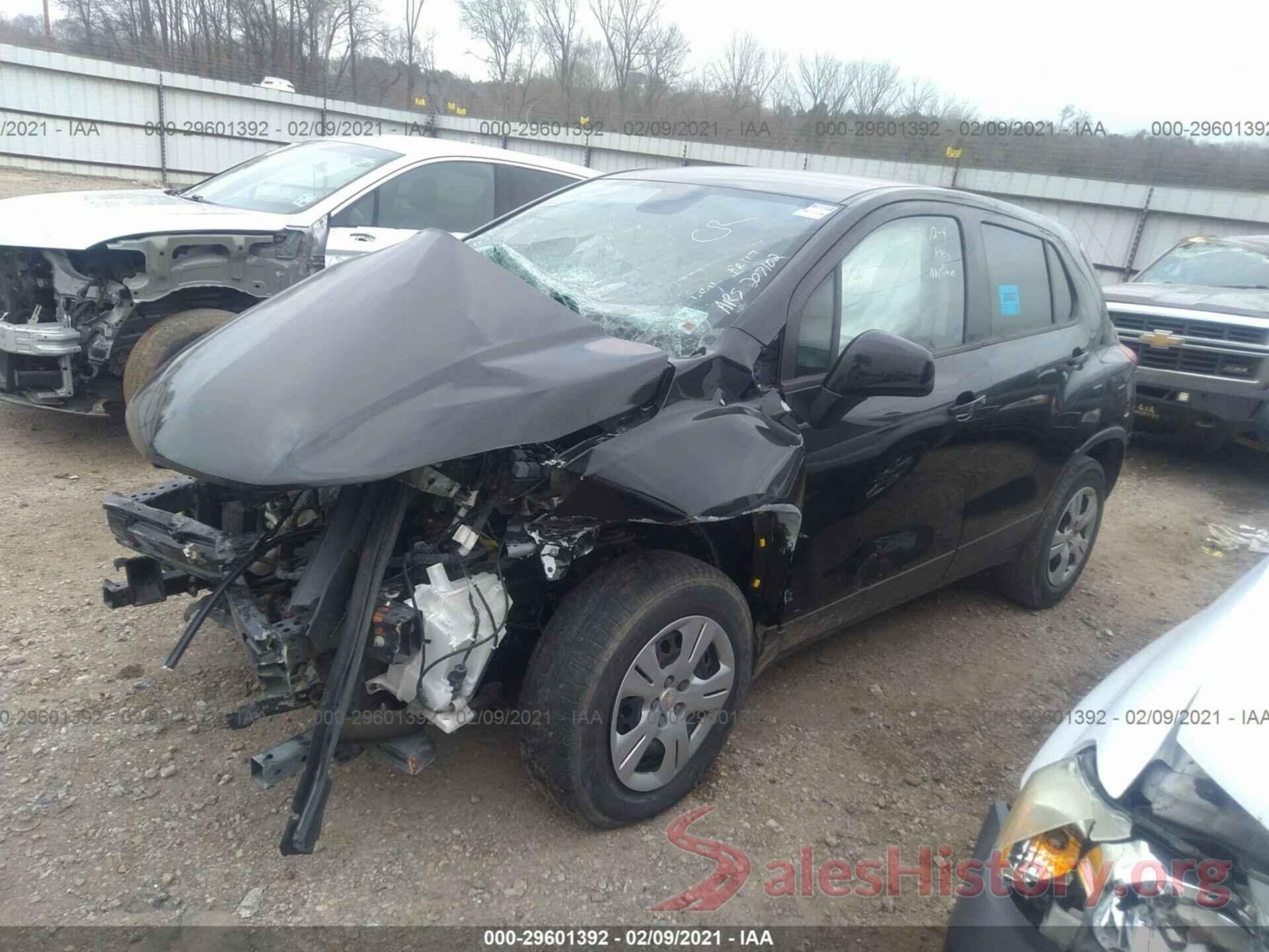 3GNCJKSB0JL207102 2018 CHEVROLET TRAX