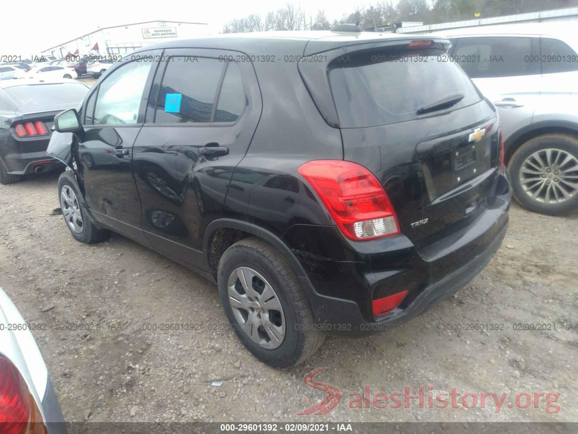 3GNCJKSB0JL207102 2018 CHEVROLET TRAX